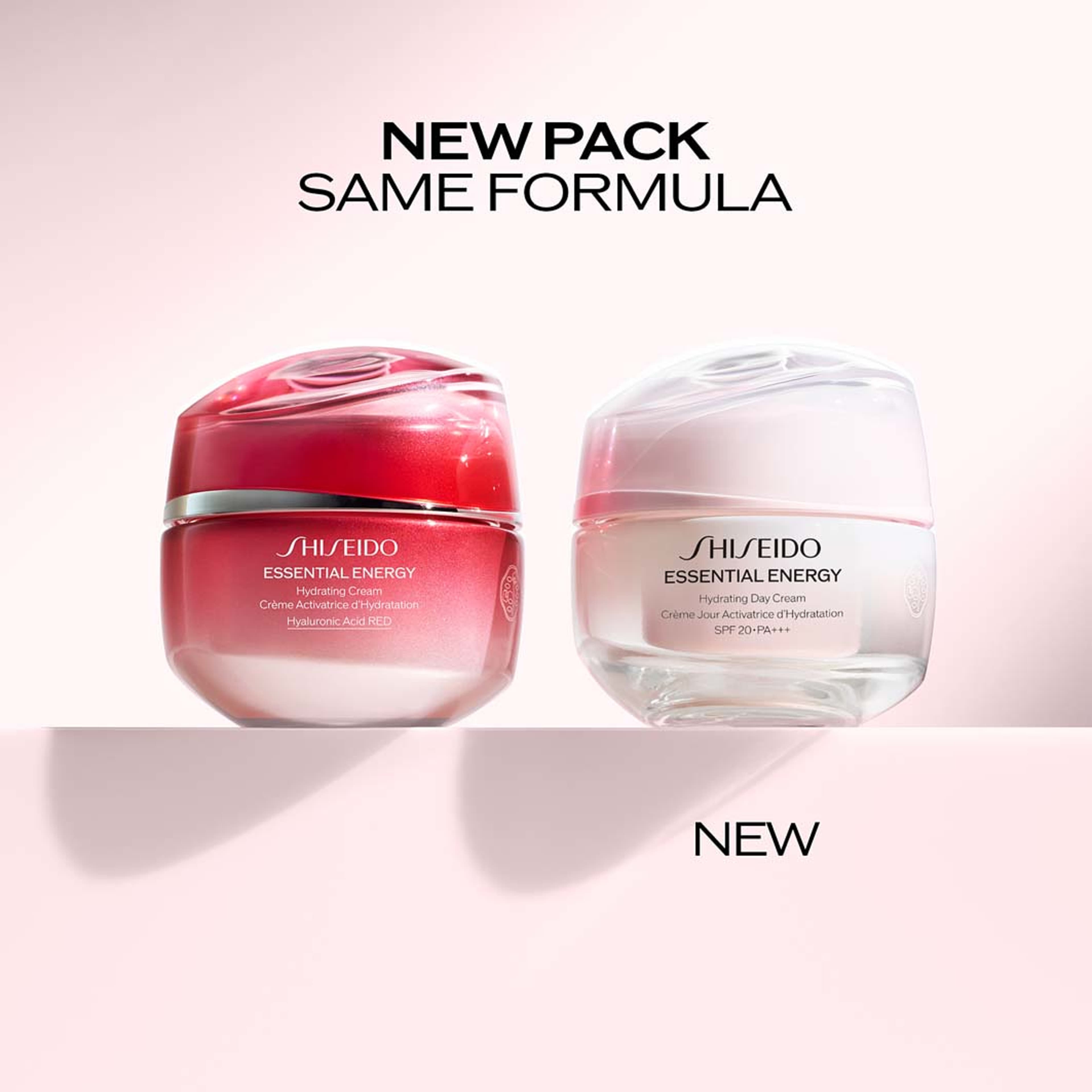 Essential Energy Hydrating Day Cream Broad Spectrum SPF 20, från Shiseido. Klicka för att öppna bilden i stort format