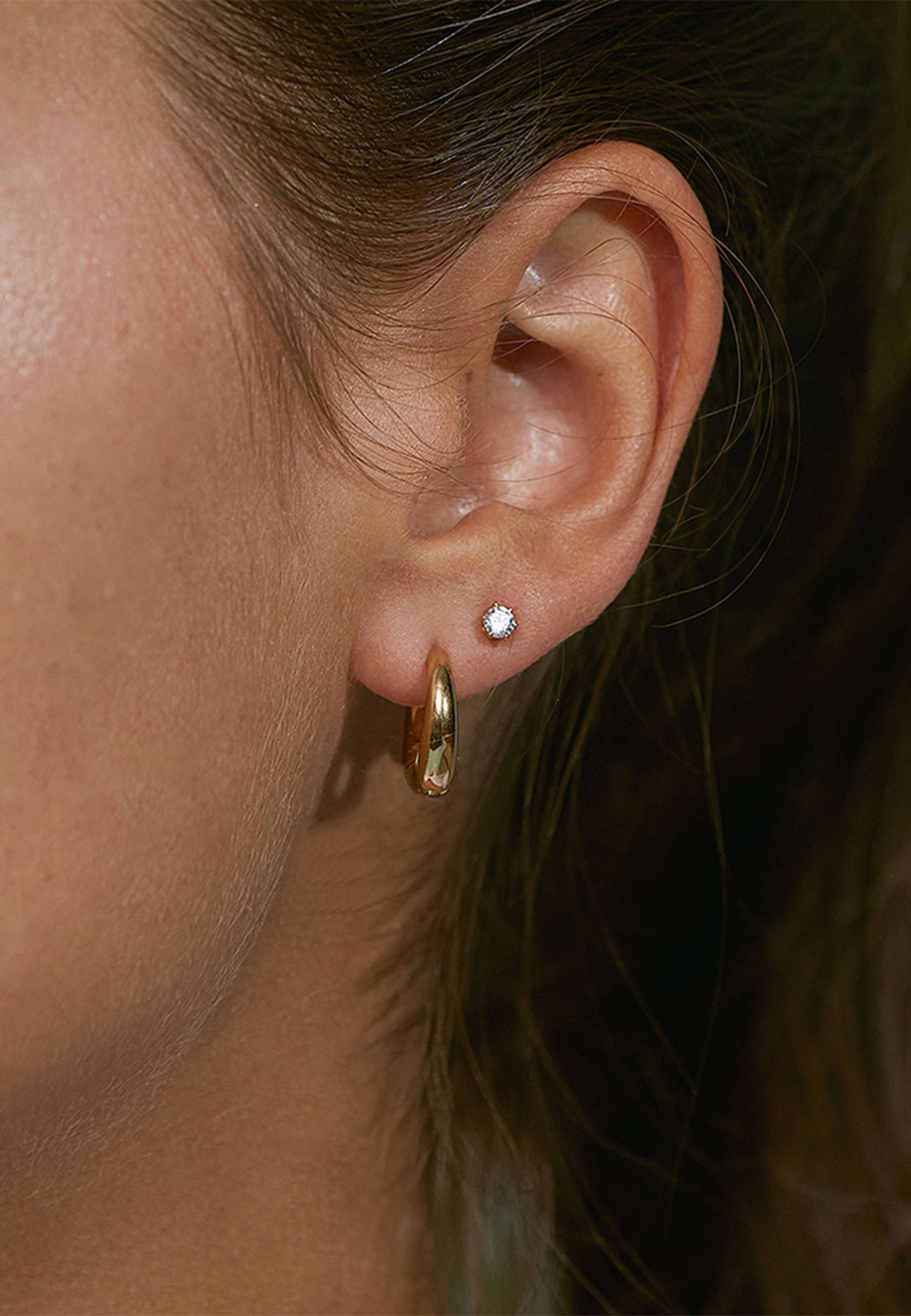 Crown Studs Mini Gold