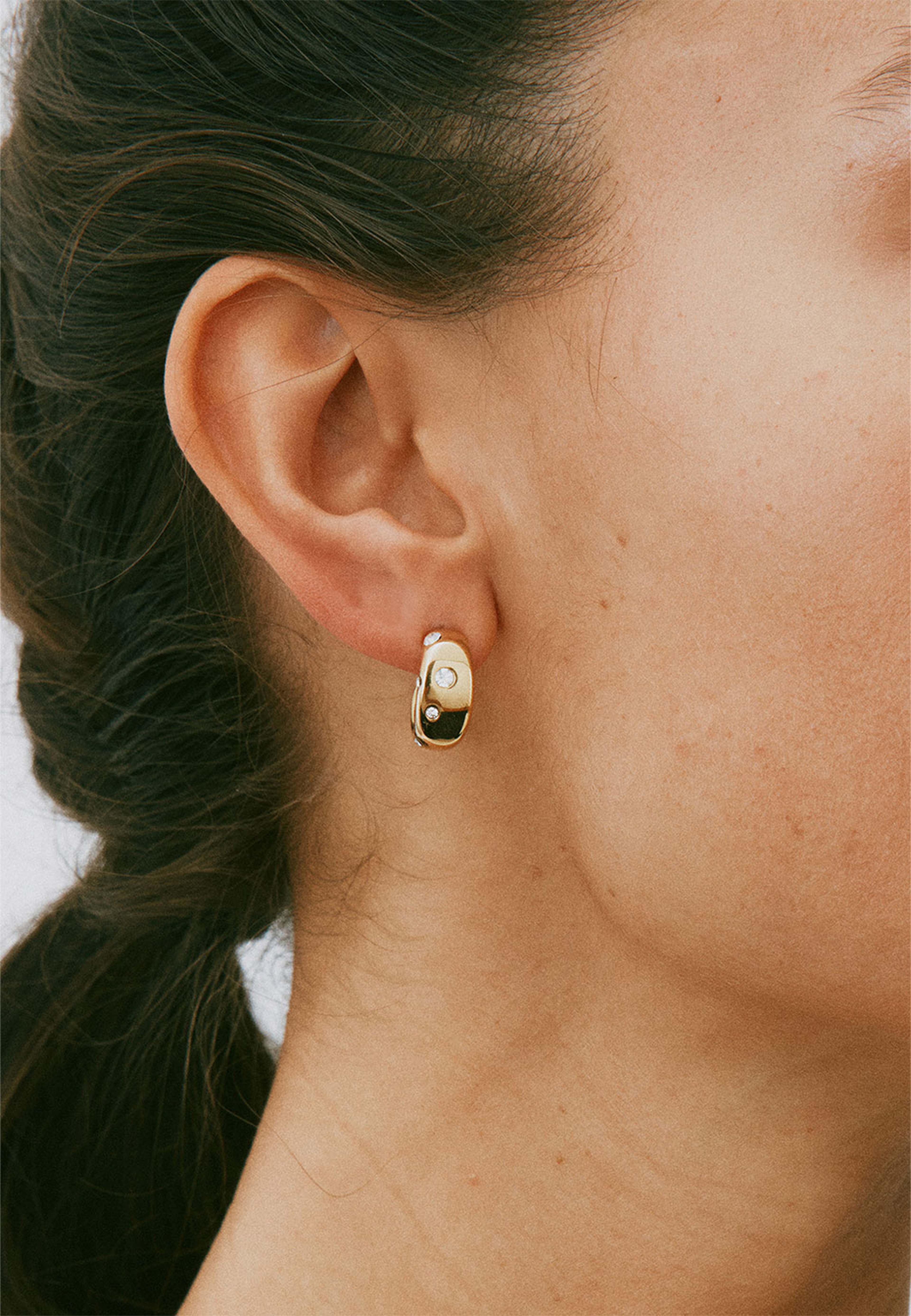 Selena Hoops S Gold