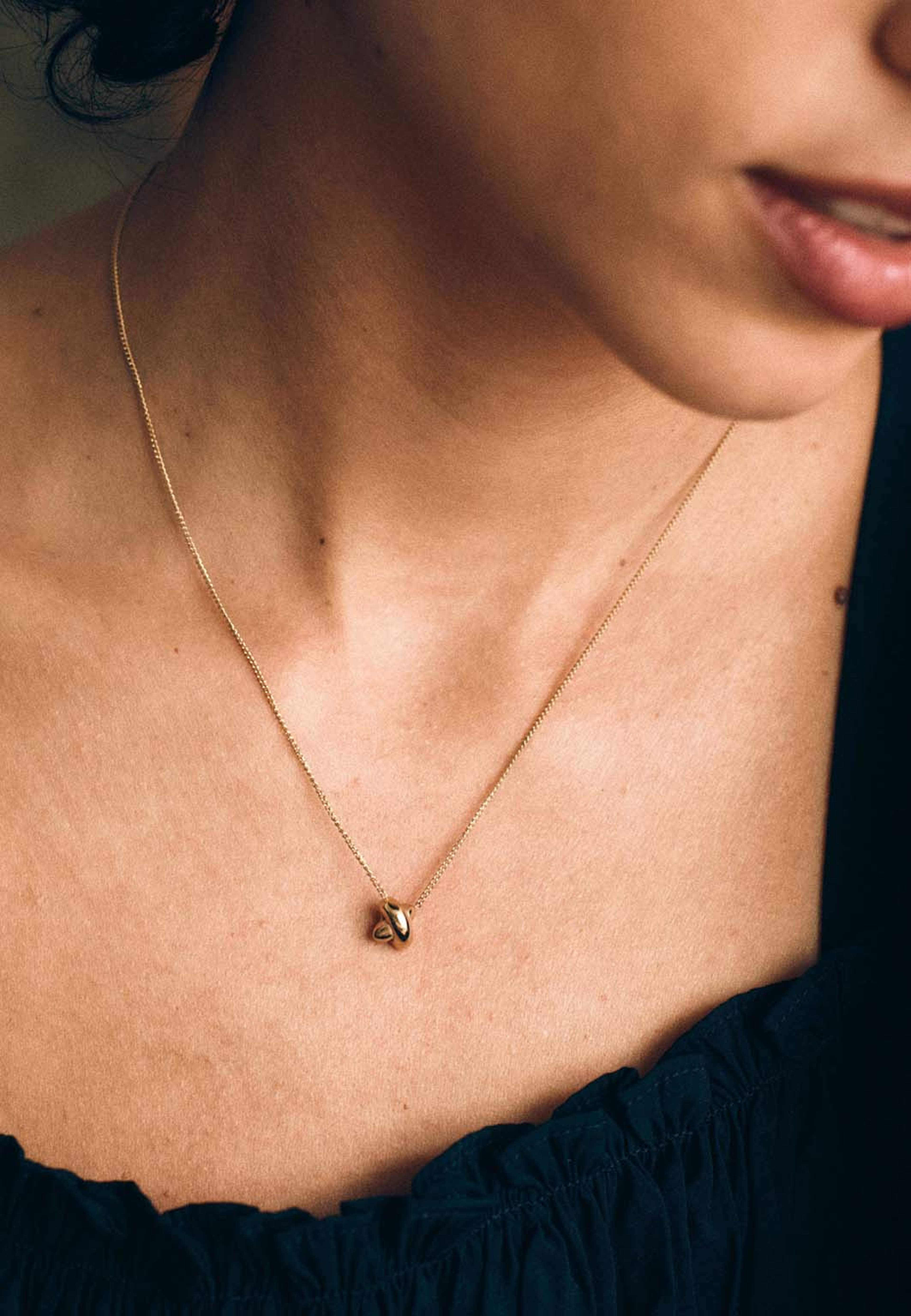 Alexa Necklace S Gold, från Edblad, i färgen Gold. Klicka för att öppna bilden i stort format