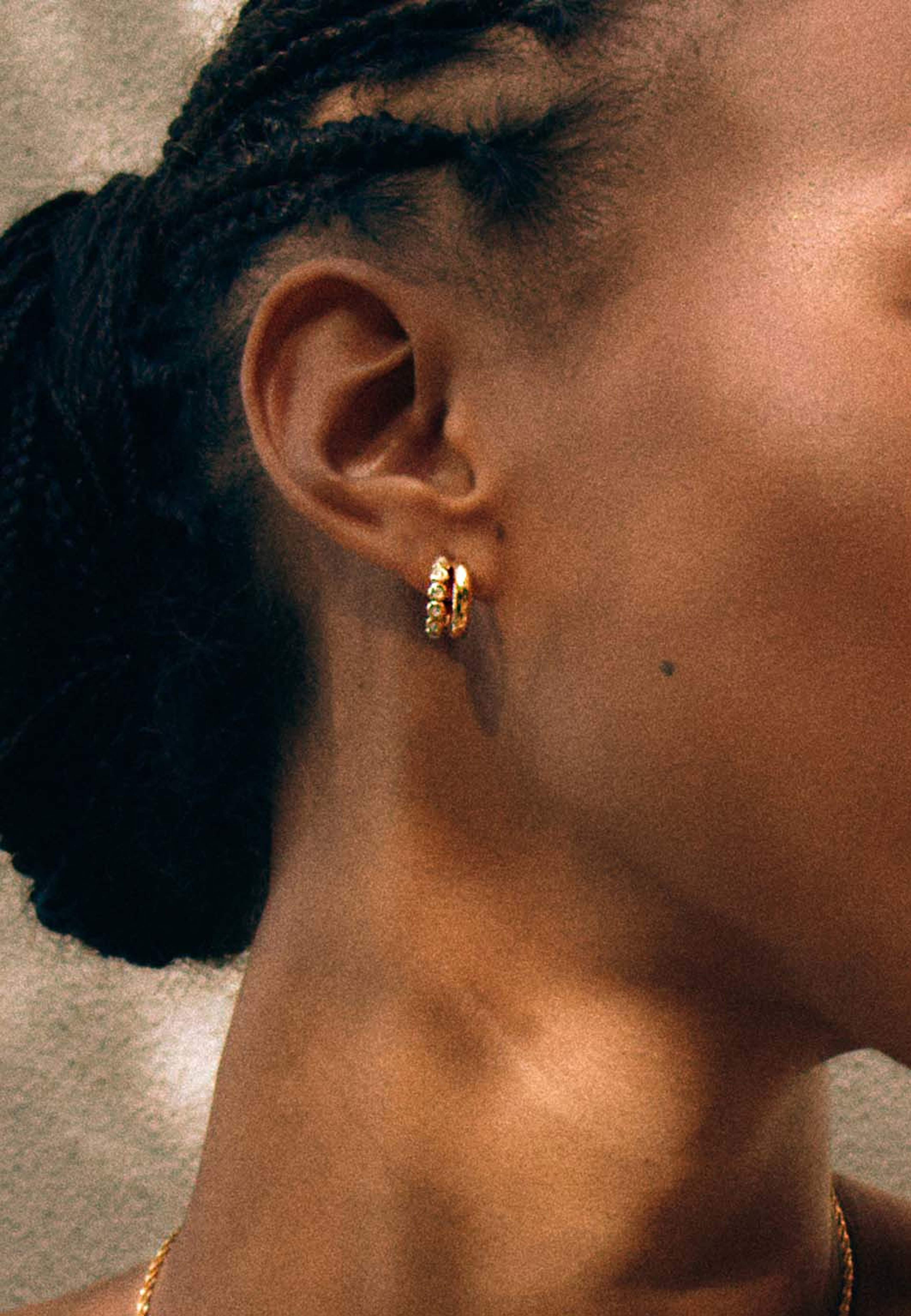 Grace Hoops S Gold, från Edblad, i färgen Gold. Klicka för att öppna bilden i stort format