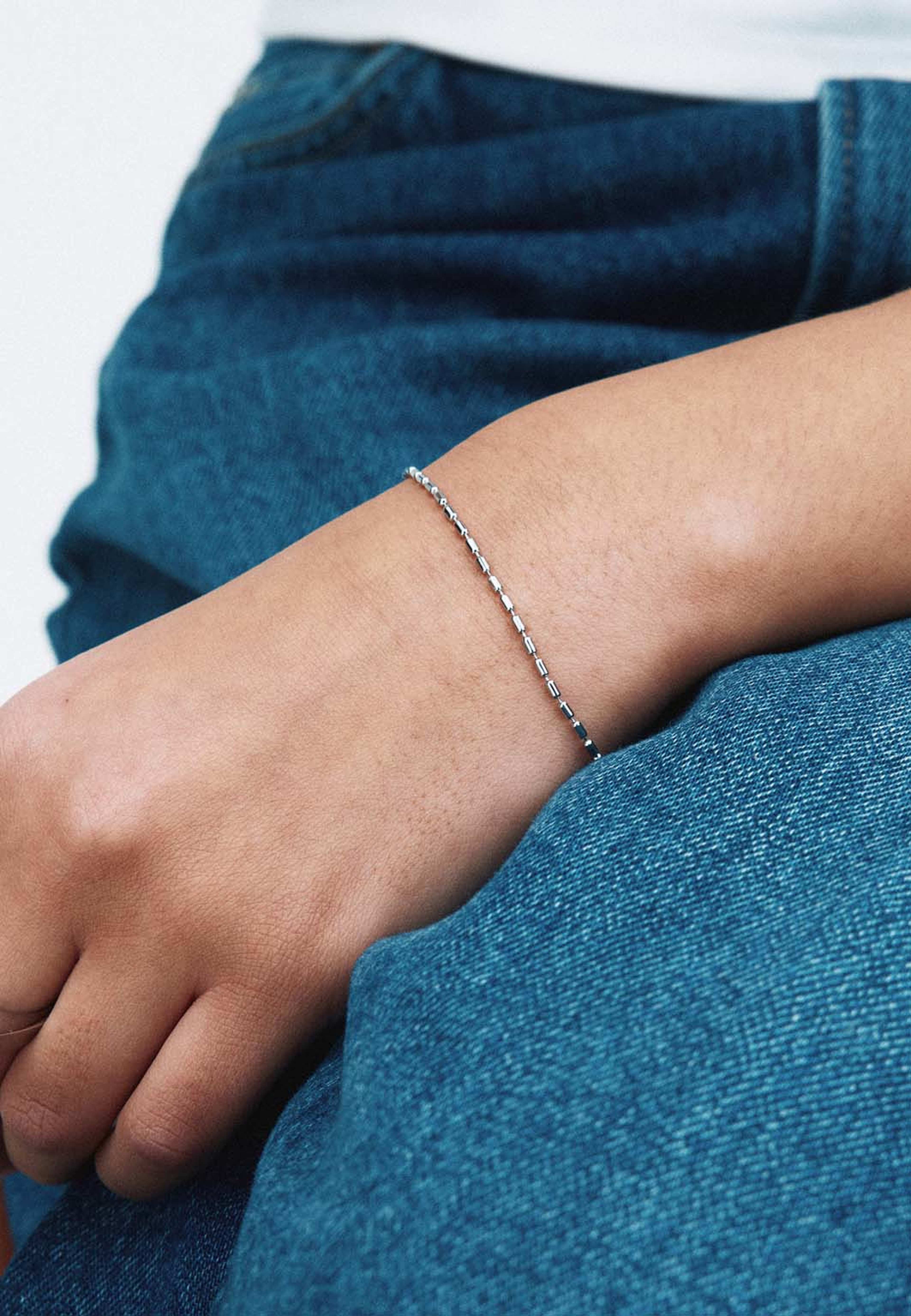 Seed Bead Bracelet Steel, från Edblad, i färgen Steel. Klicka för att öppna bilden i stort format