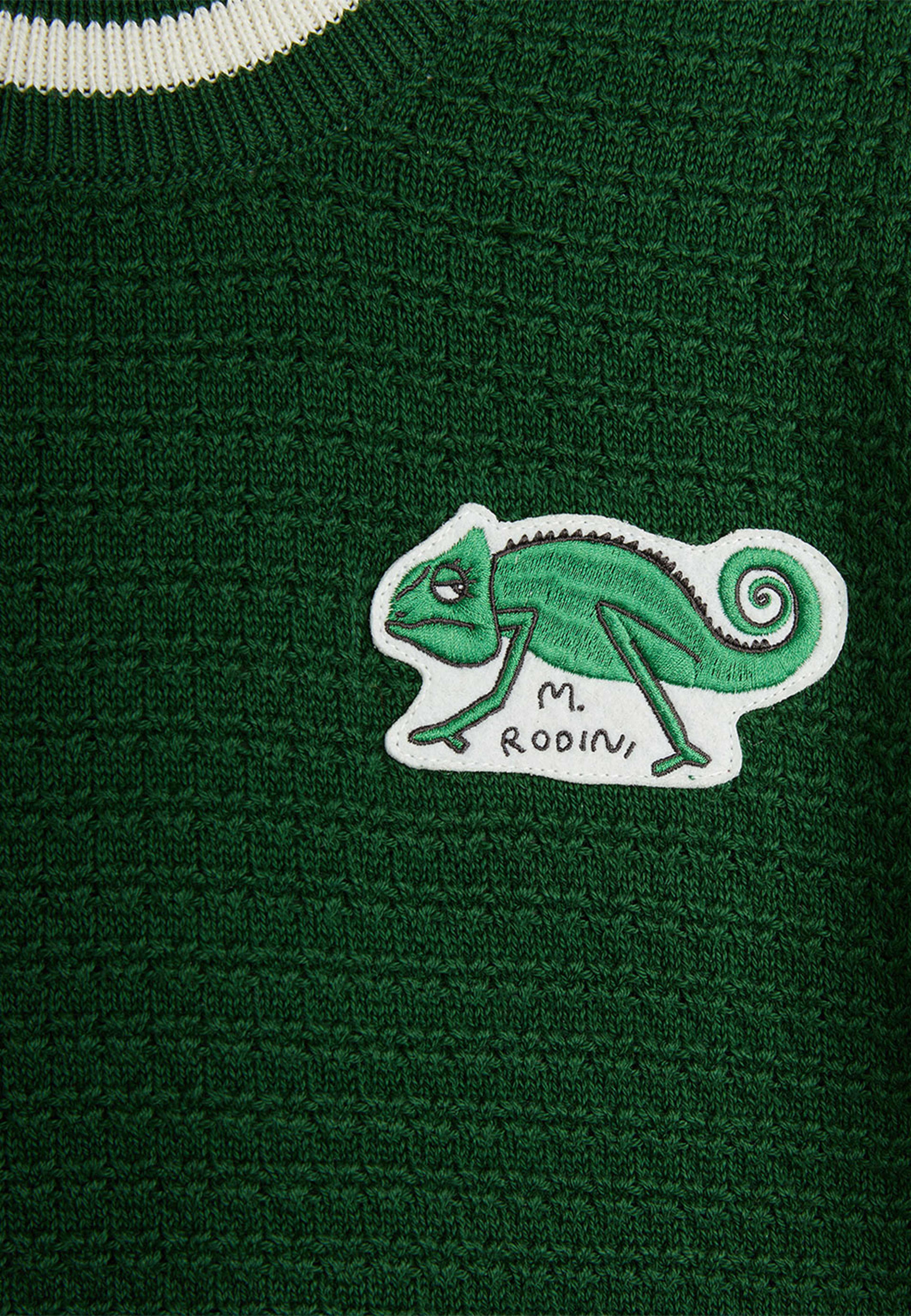 Lizard Crochet Knit T-Shirt