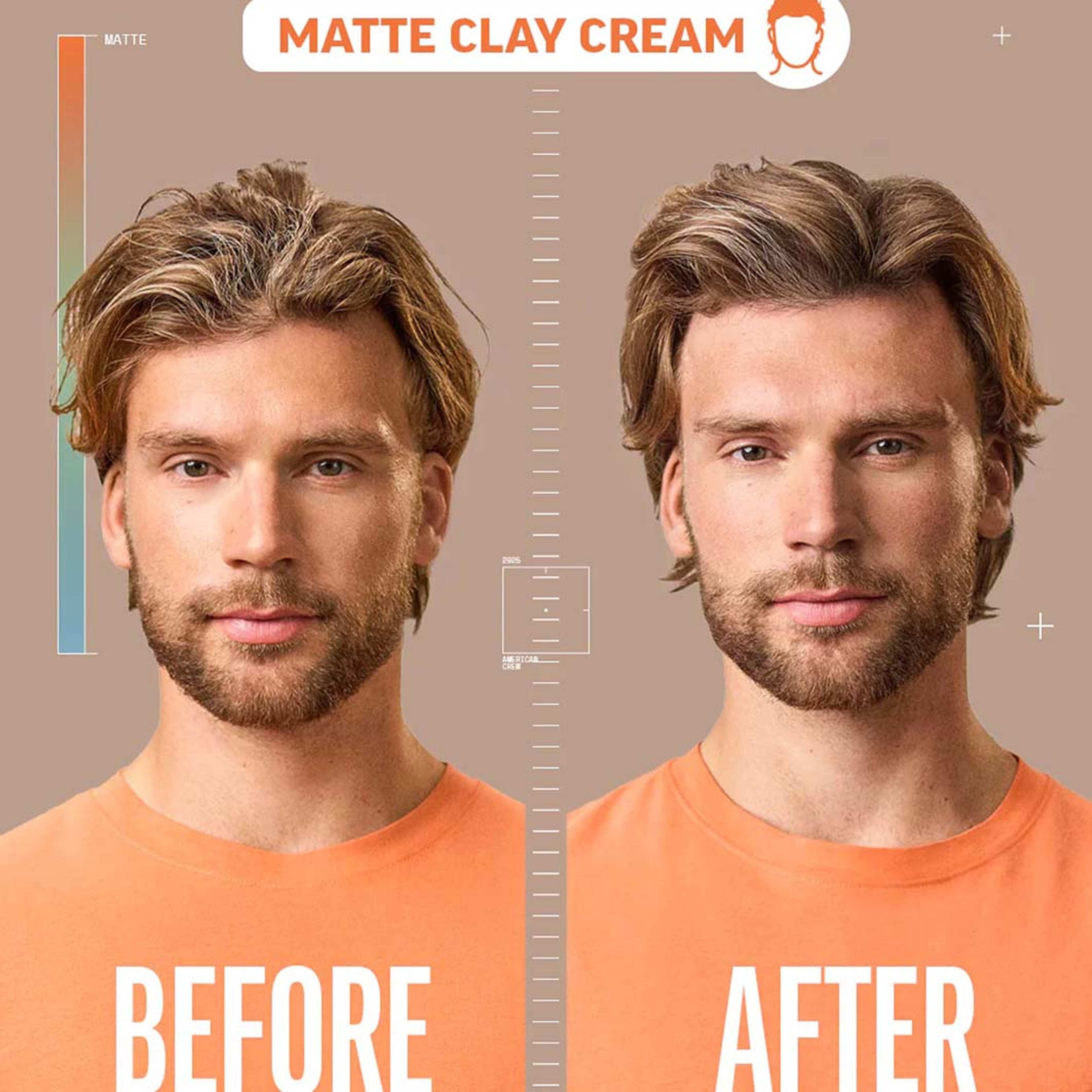 Matte Clay Creme, från American Crew. Klicka för att öppna bilden i stort format