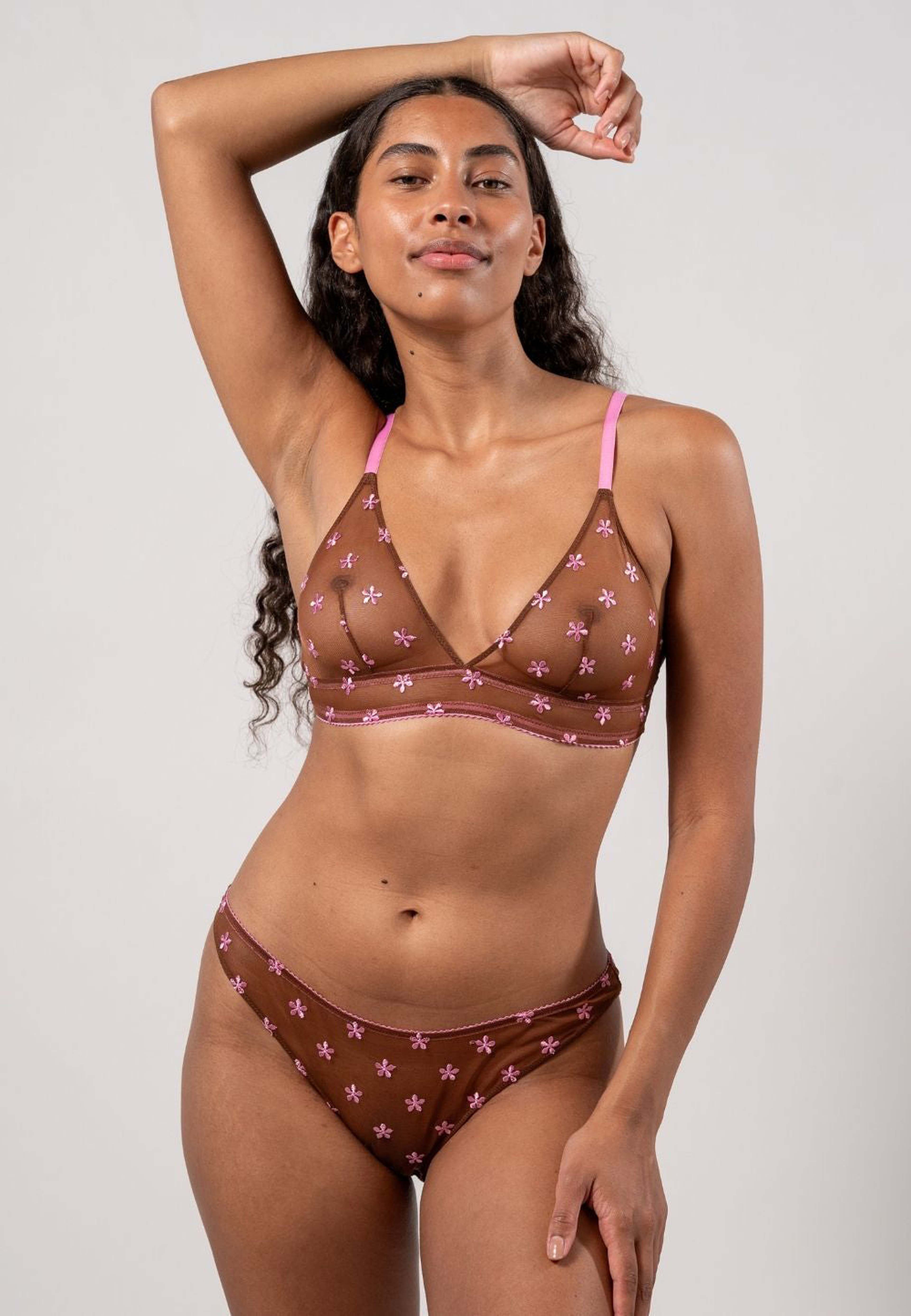 Mesh Bikini Briefs