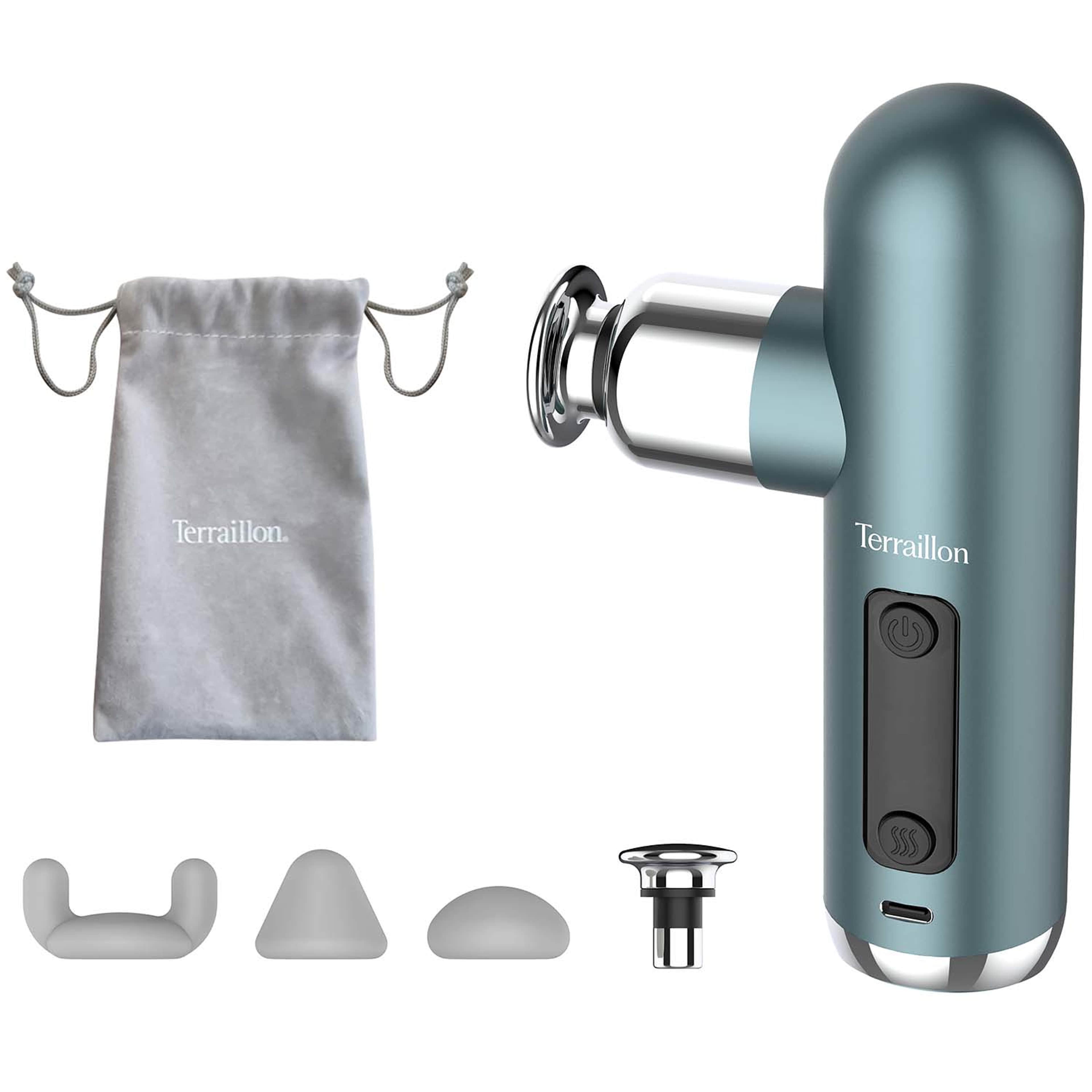 Massagepistol Mini Massager, från Terraillon, i färgen blå. Klicka för att öppna bilden i stort format