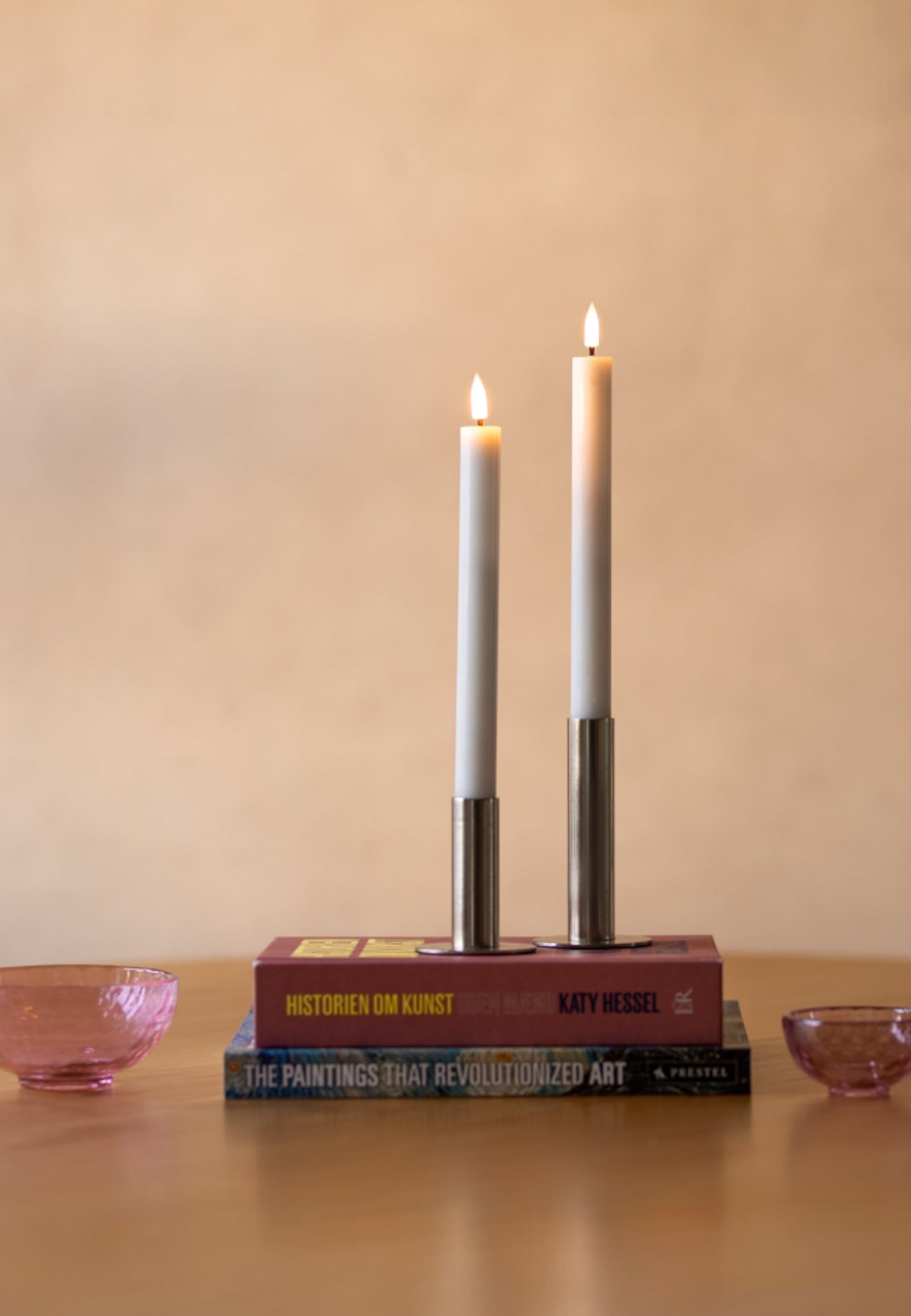 Luna Led-konljus 2 St, från Led Nordic, i färgen Beige. Klicka för att öppna bilden i stort format