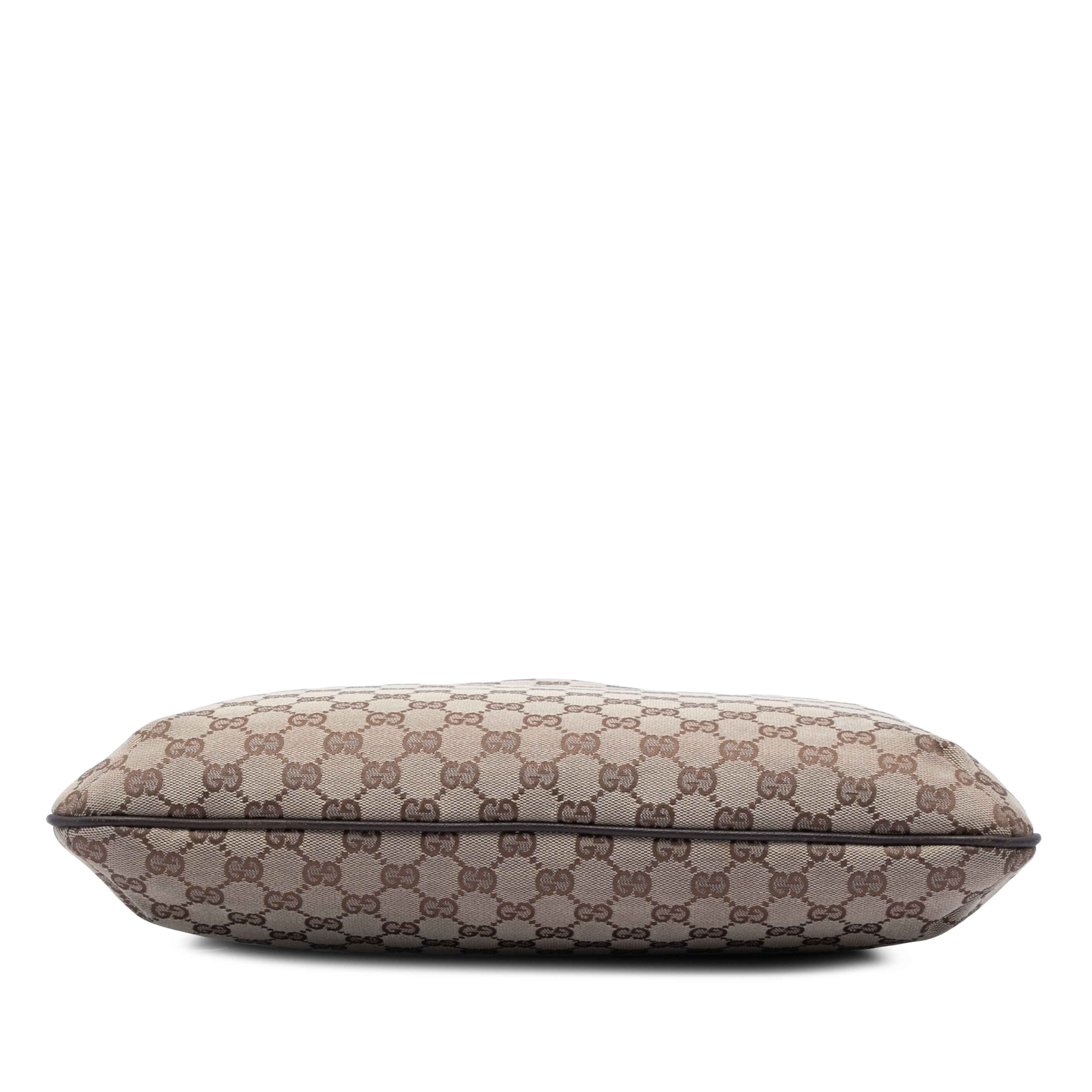 Gucci Gg Canvas Satchel, från Luxclusif, i färgen beige. Klicka för att öppna bilden i stort format