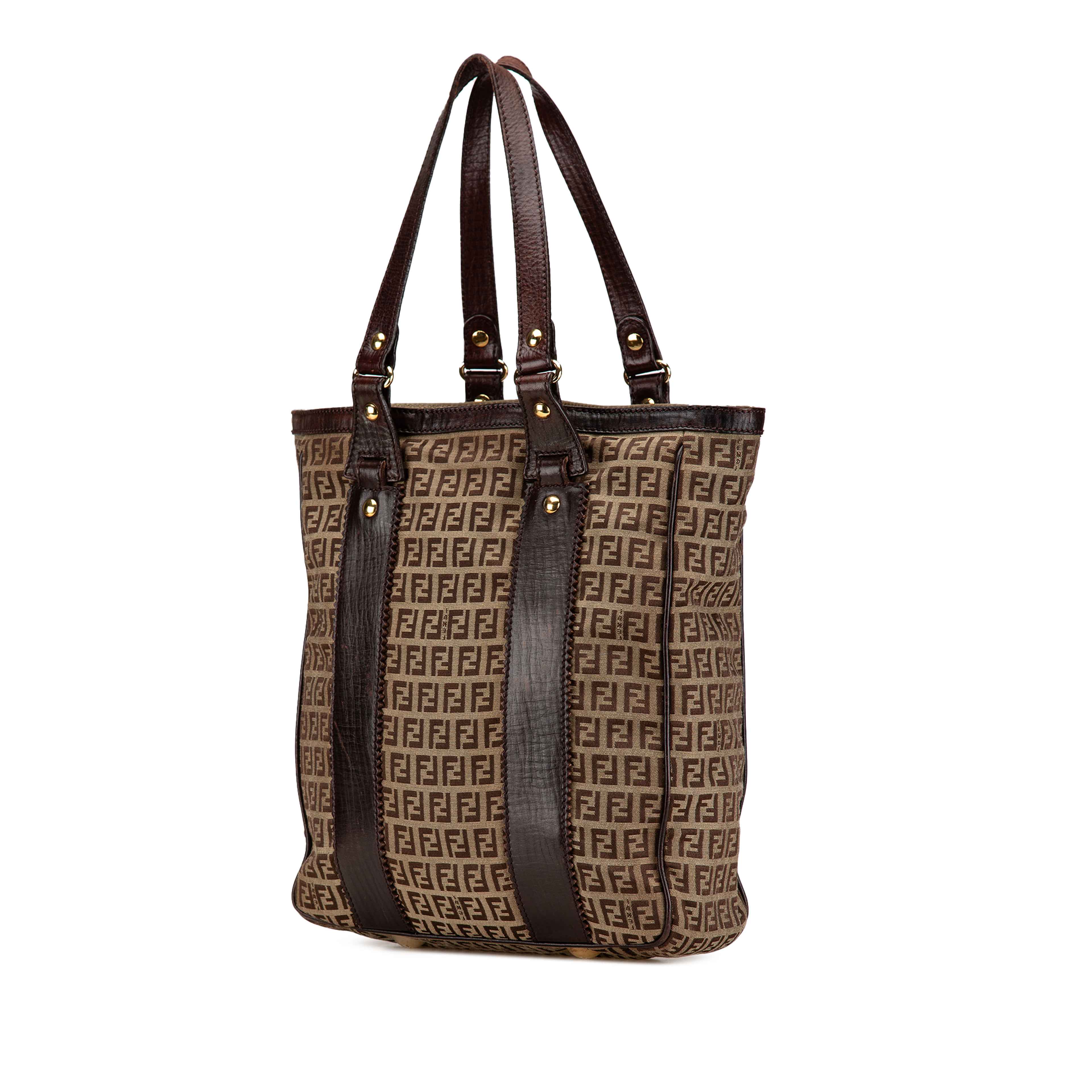 Fendi Zucchino Canvas Tote