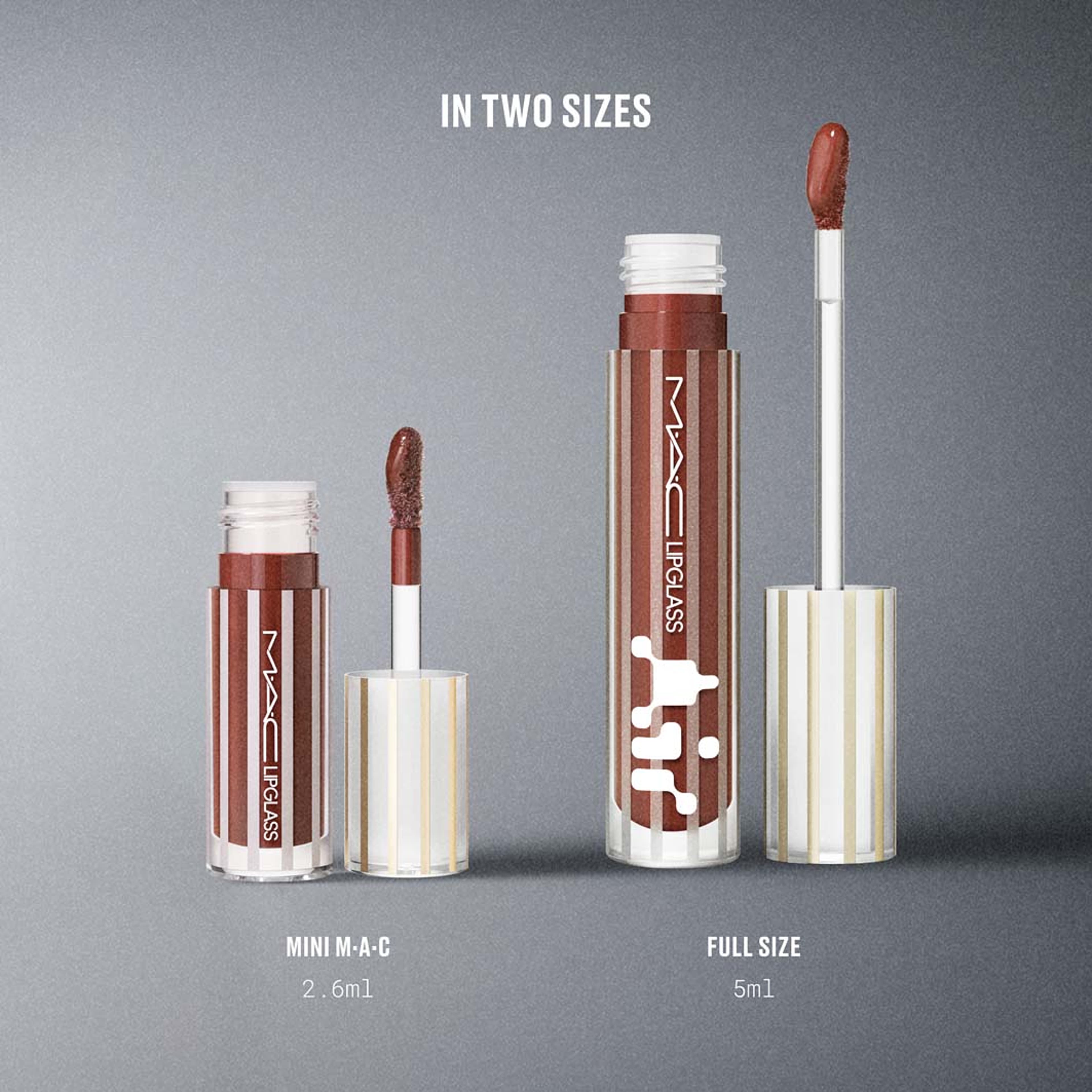 Lipglass Air Mini Non-Sticky Gloss, från MAC Cosmetics, i färgen Frosting-wn. Klicka för att öppna bilden i stort format