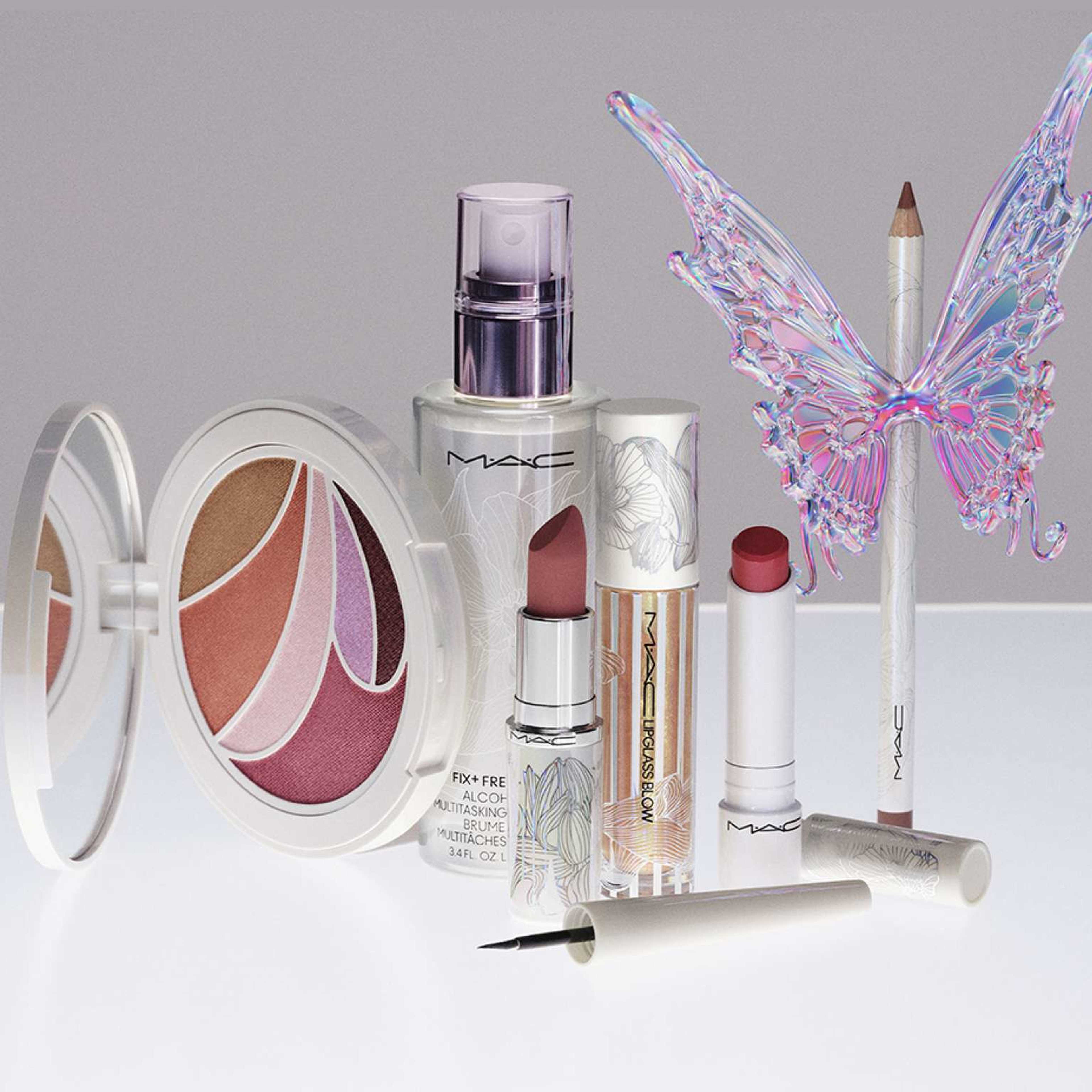 Lipglass Blow Plumping Oil, från MAC Cosmetics, i färgen Snapdragon. Klicka för att öppna bilden i stort format