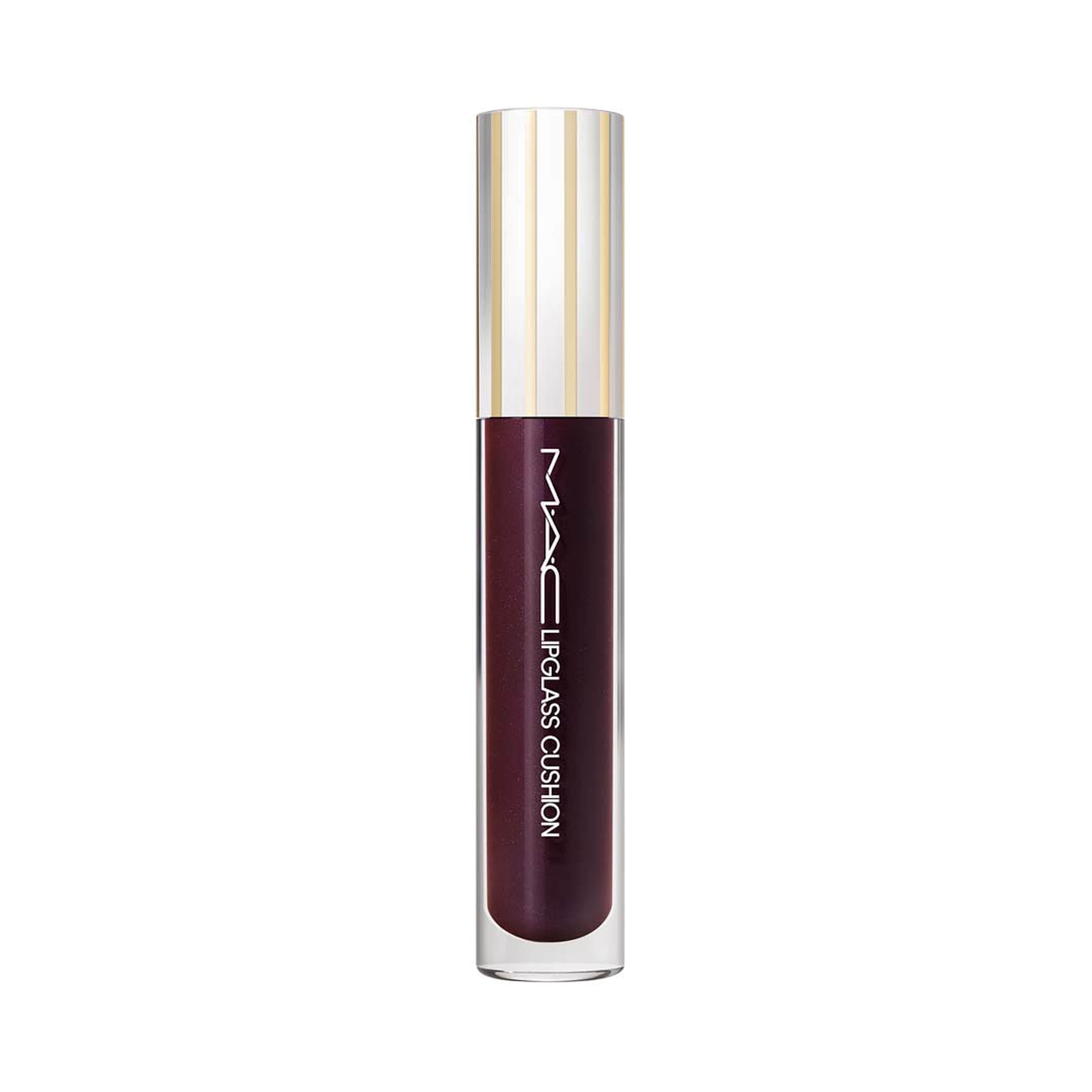 Lipglass Cushion High-Pigment Lip Oil, från MAC Cosmetics, i färgen Grapesicle. Klicka för att öppna bilden i stort format