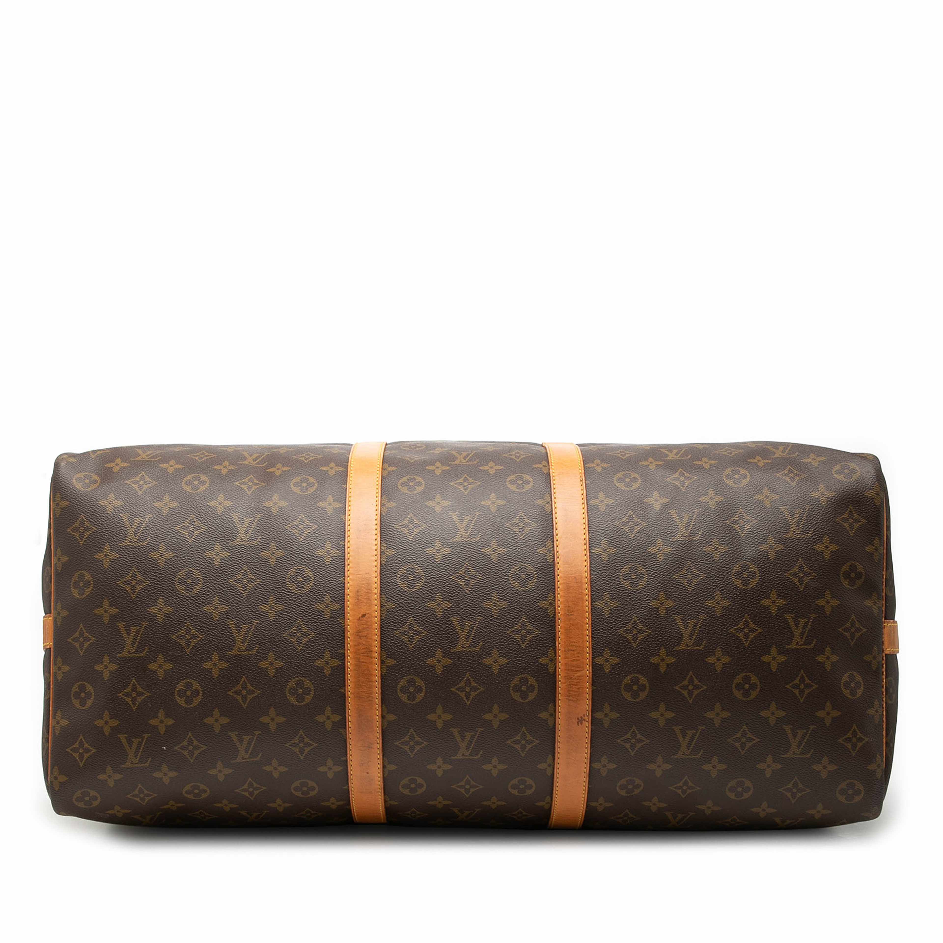 Louis Vuitton Monogram Keepall Bandouliere 60, från Luxclusif, i färgen brun. Klicka för att öppna bilden i stort format