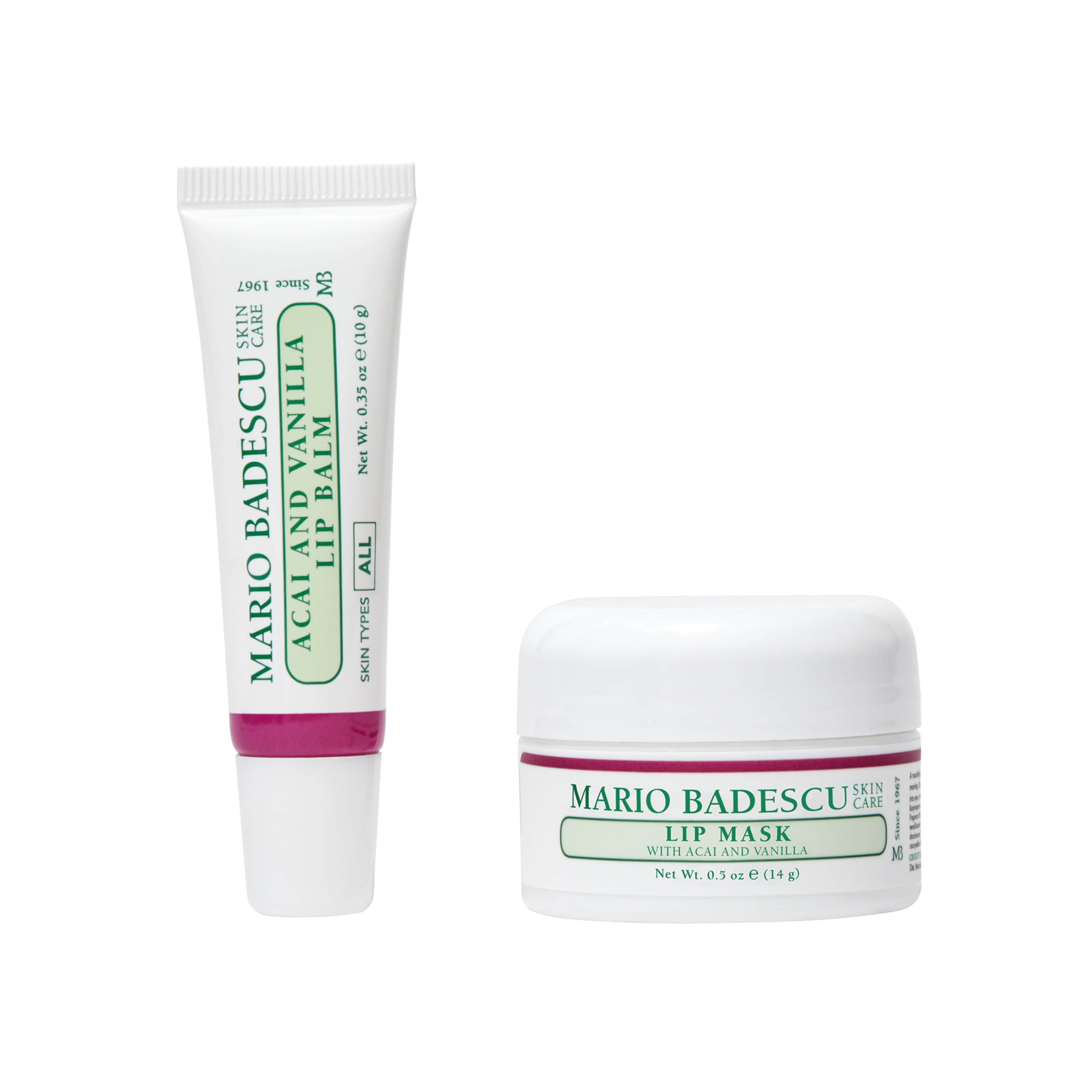 Lip Care Duo, från Mario Badescu. Klicka för att öppna bilden i stort format