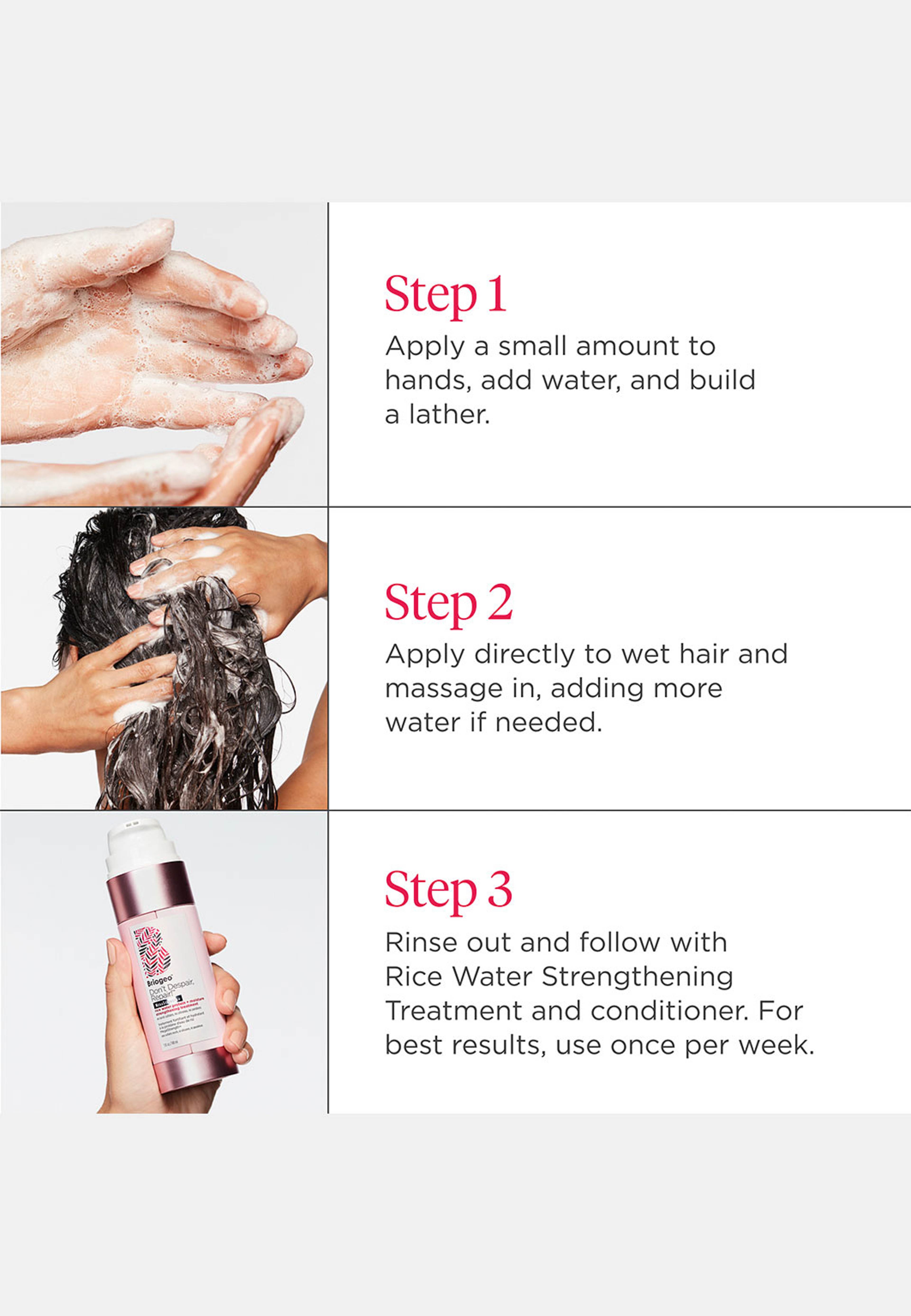 Don't Despair, Repair!™ MegaStrength+ Rich Rice Shampoo Concentrate