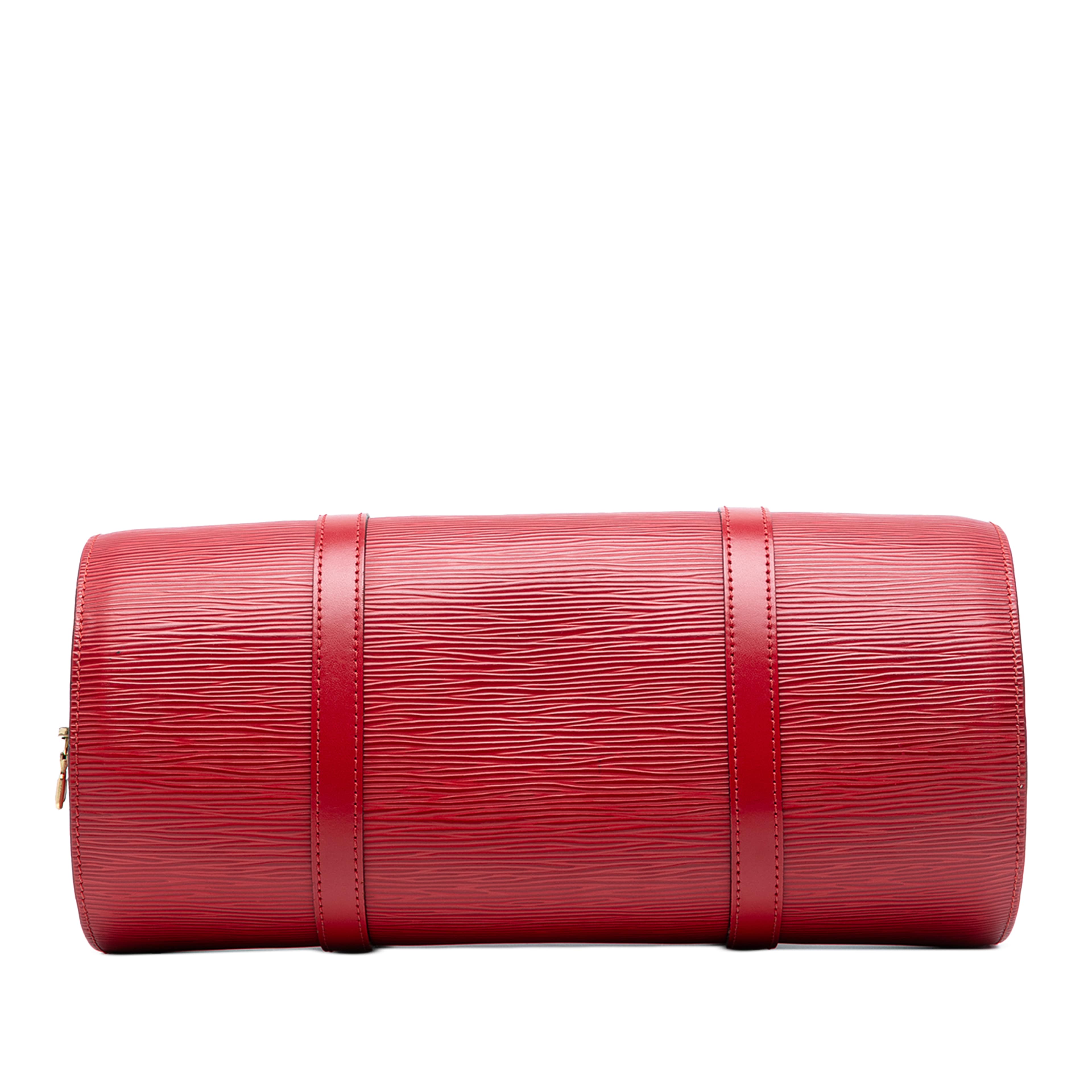 Louis Vuitton Epi Soufflot, från Luxclusif, i färgen red. Klicka för att öppna bilden i stort format