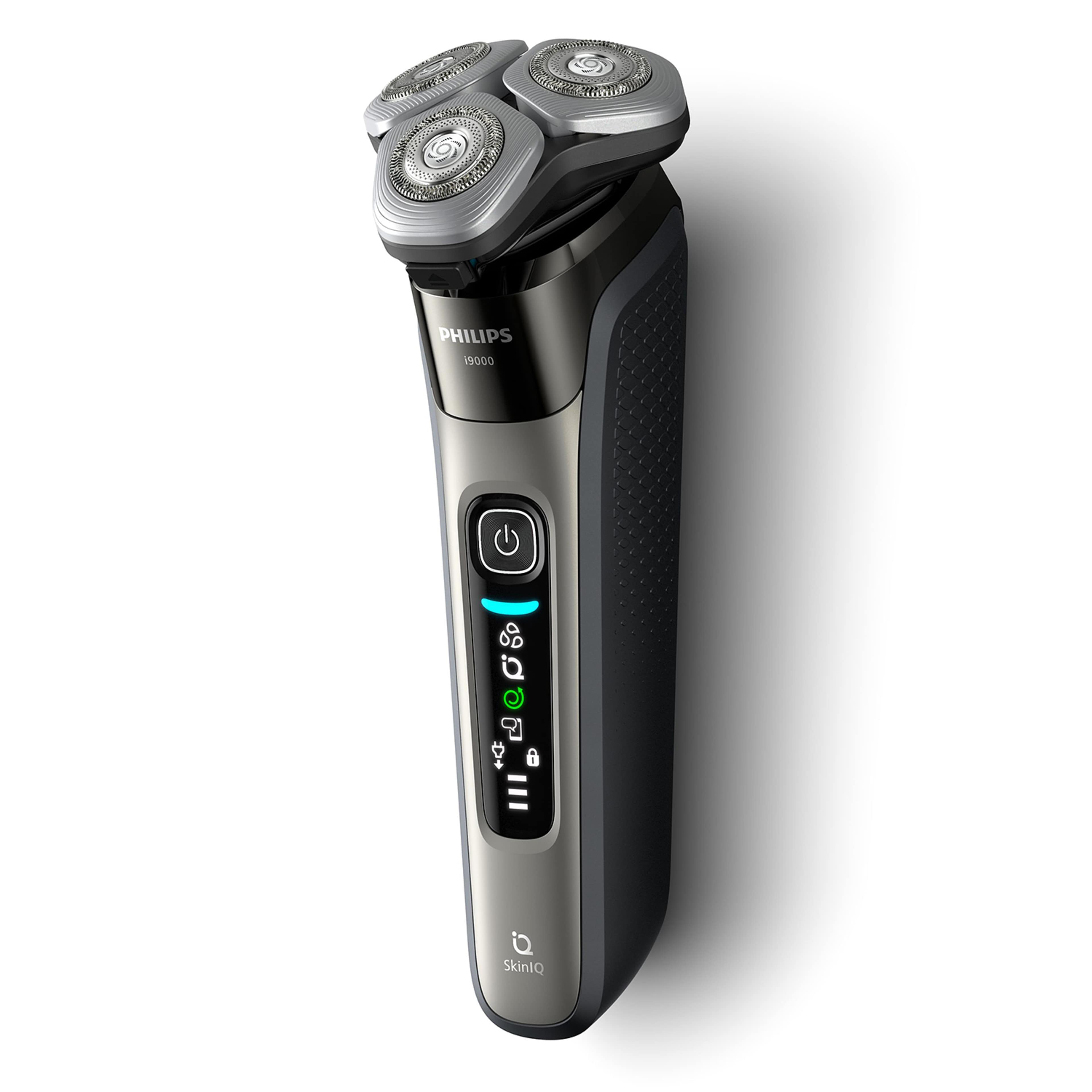 Rakapparat I9000 Wet & Dry Skiniq X9002/10, från Philips, i färgen dark slate. Klicka för att öppna bilden i stort format
