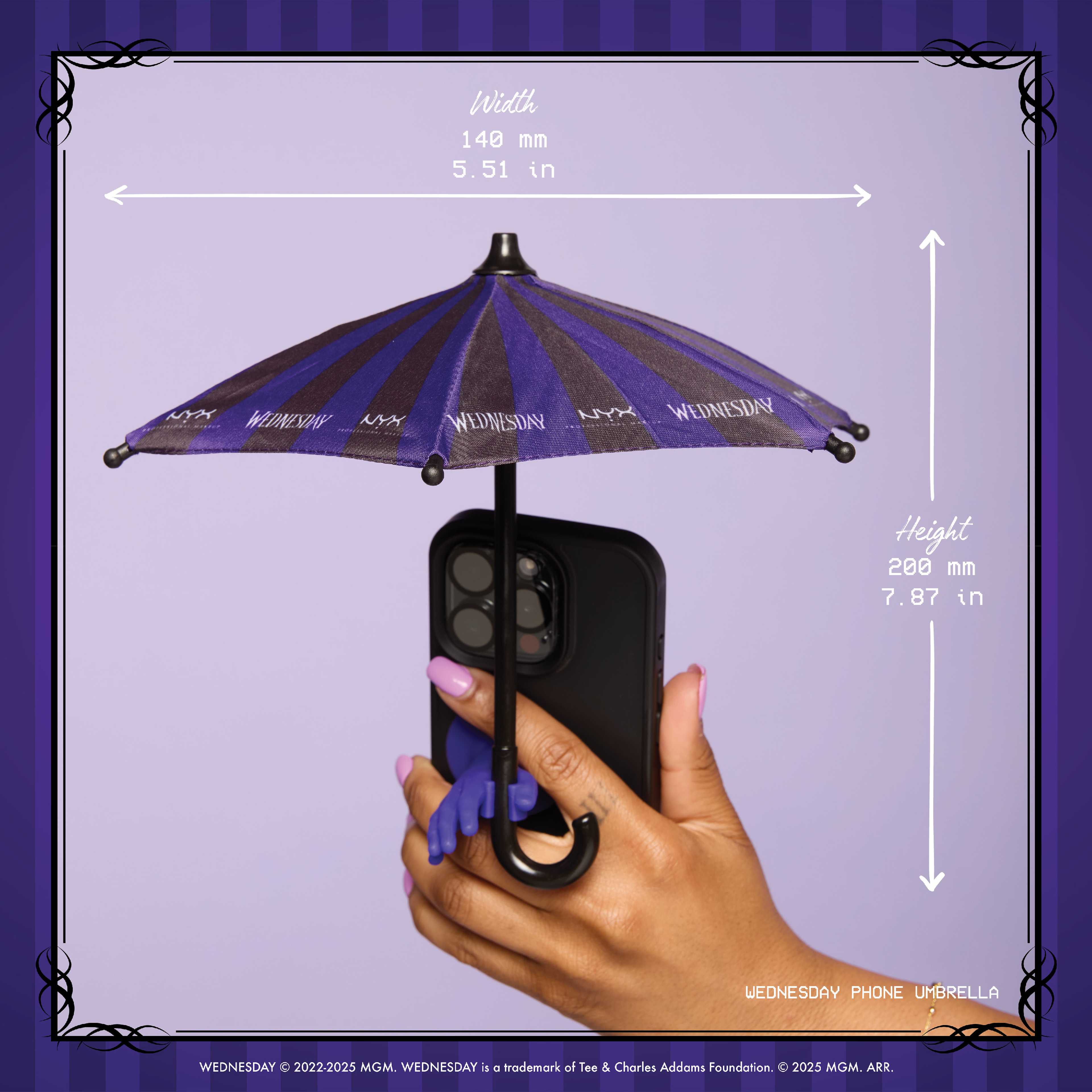 Wednesday Phone Umbrella, från NYX Professional Makeup, i färgen Umbrella.