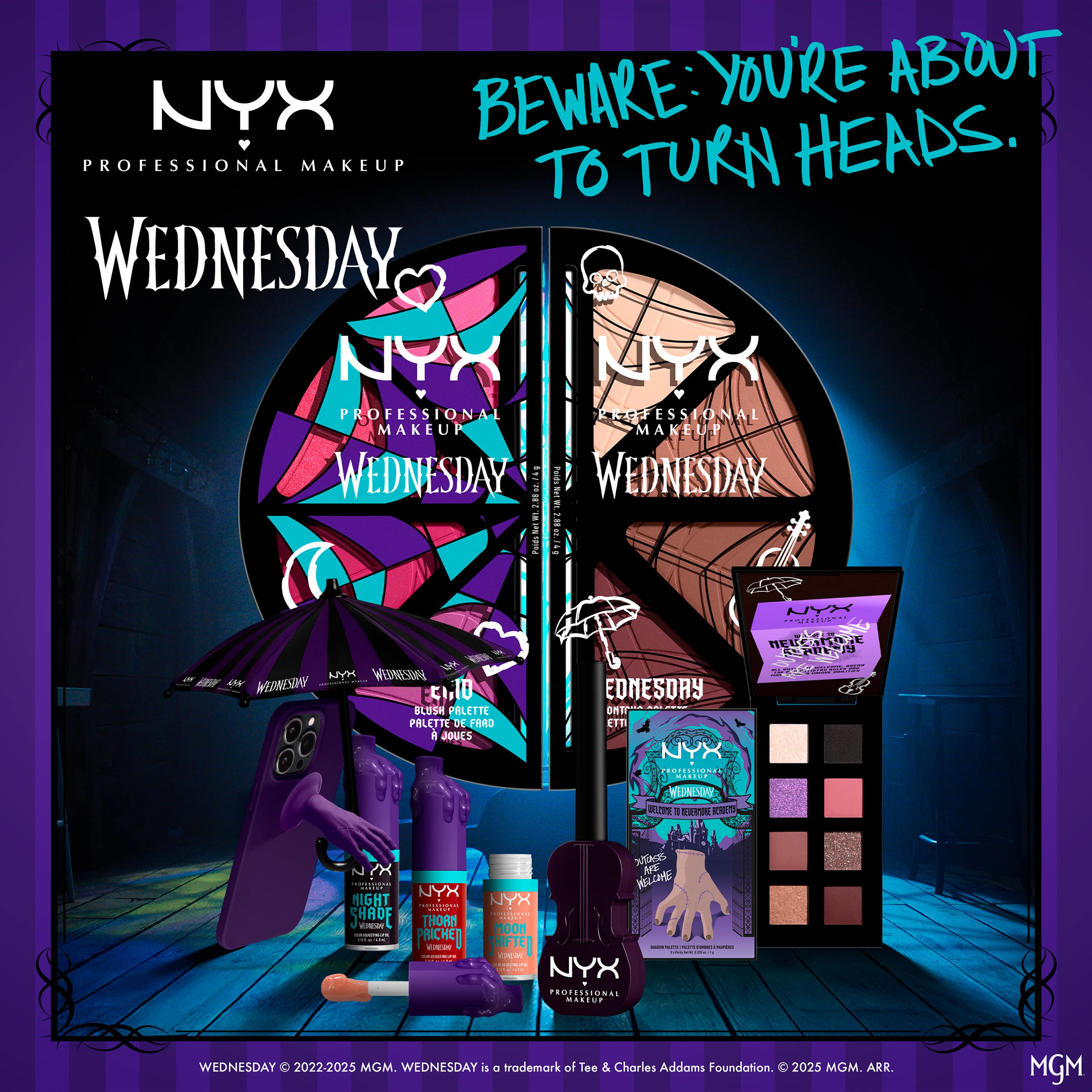 Wednesday Phone Umbrella, från NYX Professional Makeup, i färgen Umbrella.