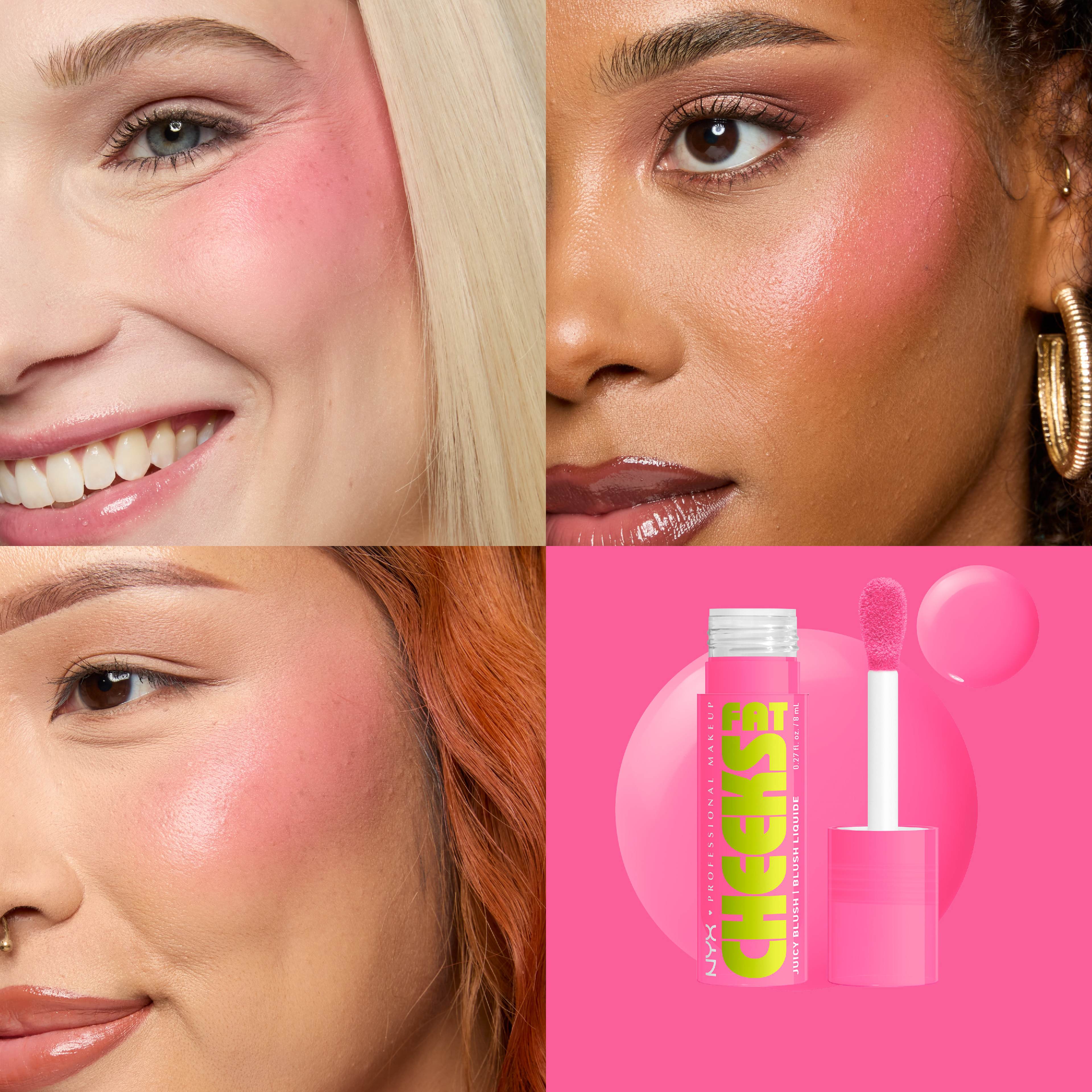 Fat Cheeks Blush, från NYX Professional Makeup, i färgen Dragon Fruit Drip.
