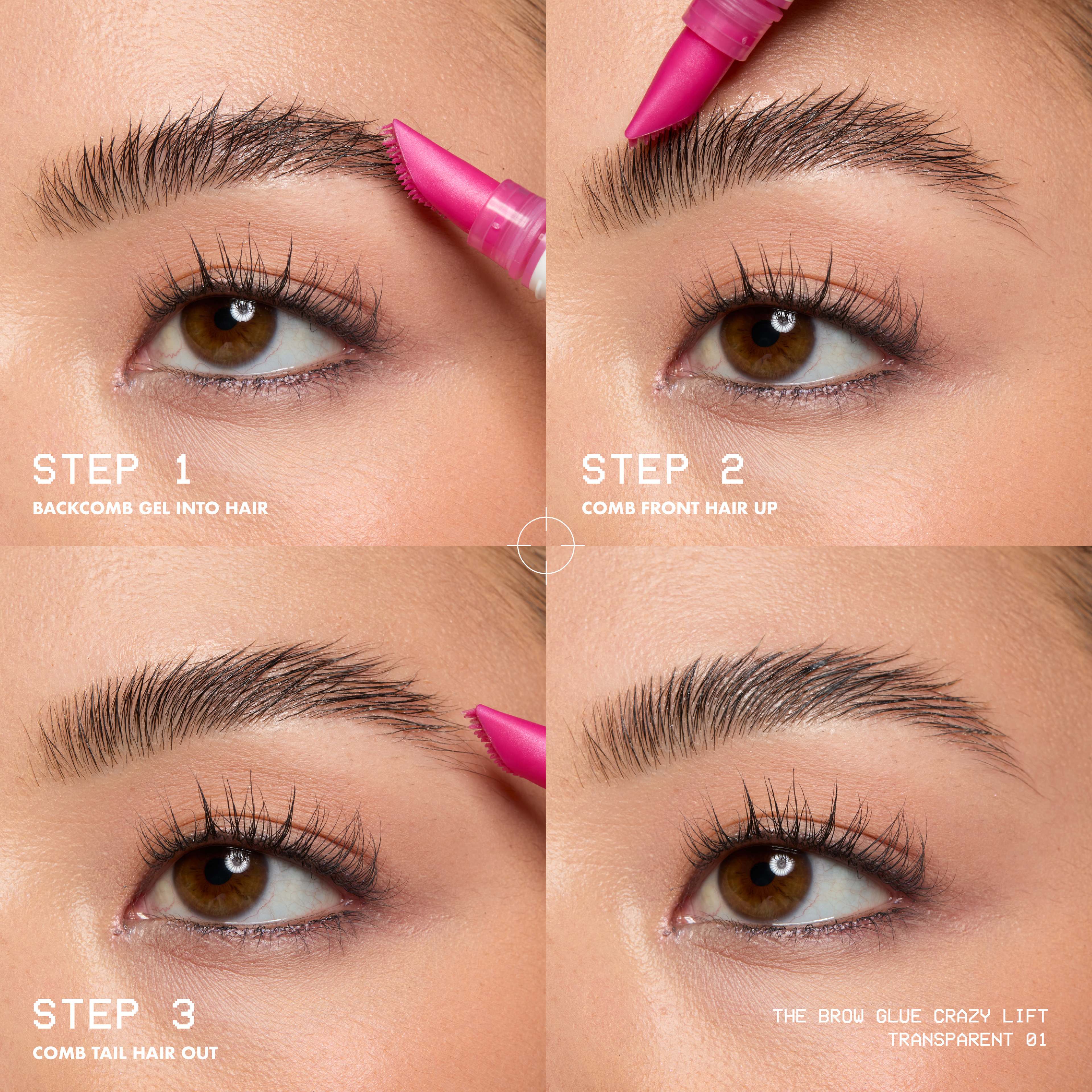 The Brow Glue Crazy Lift, från NYX Professional Makeup, i färgen Transparent.
