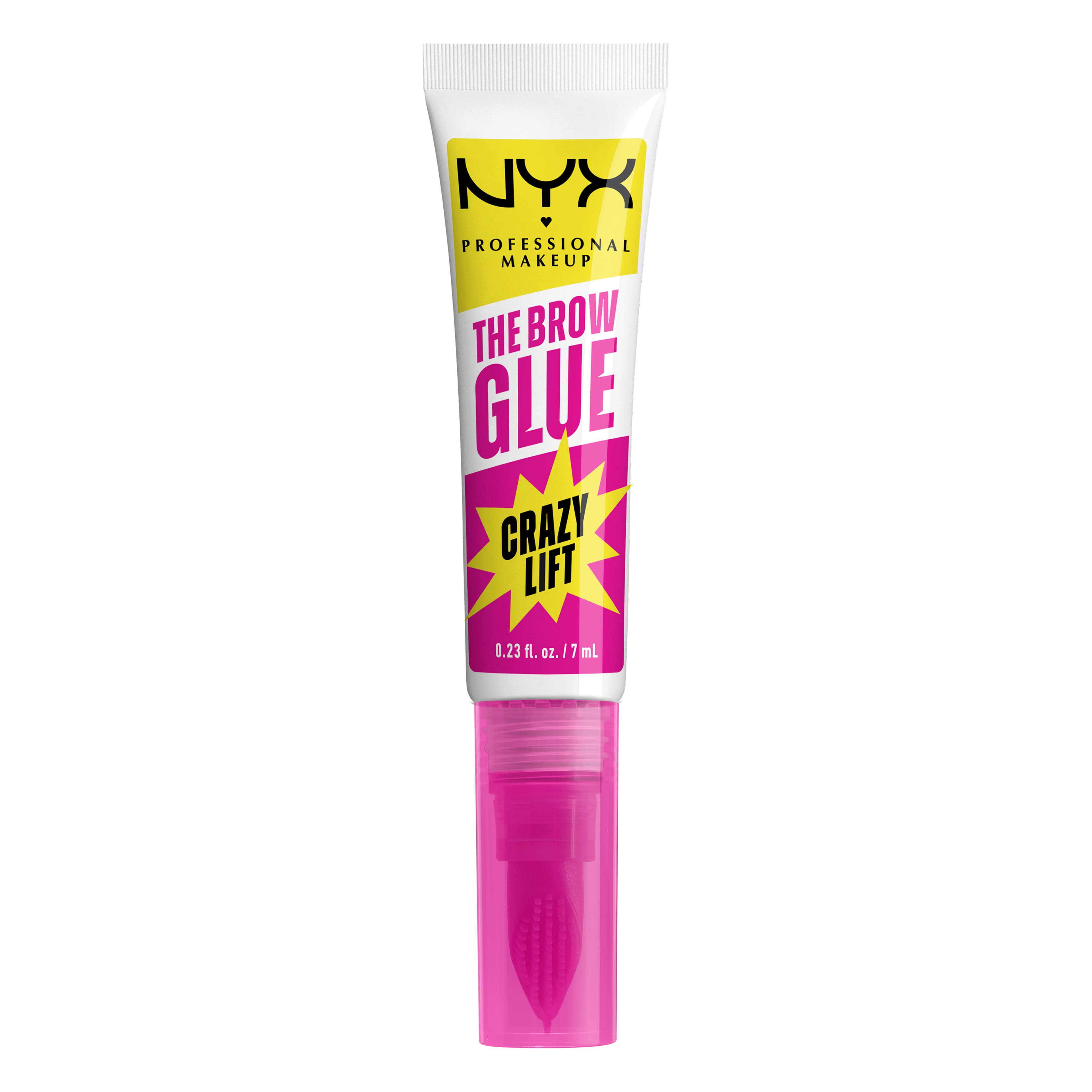 The Brow Glue Crazy Lift, från NYX Professional Makeup, i färgen Transparent.