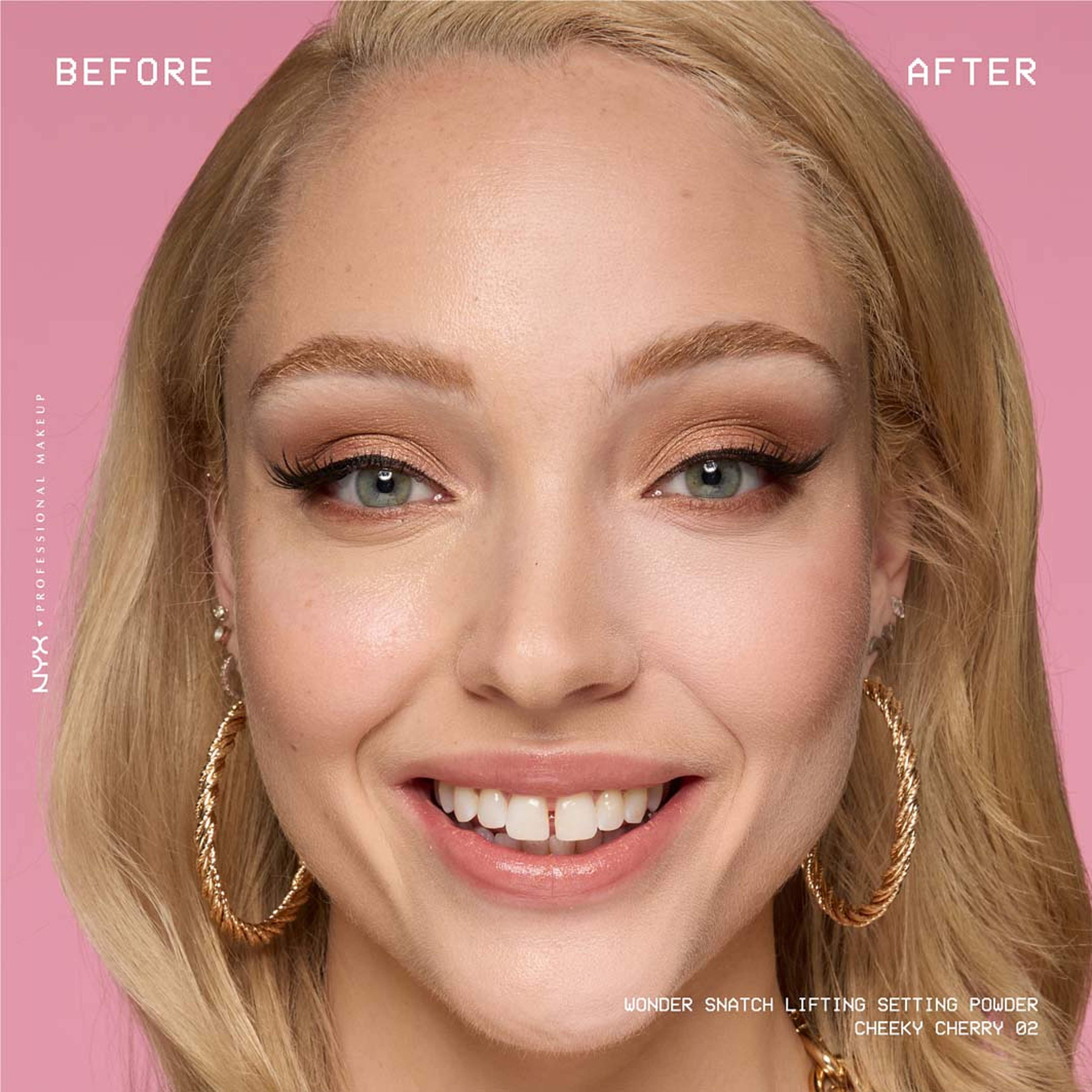 Wonder Snatch Powder, från NYX Professional Makeup, i färgen Cheeky Cherry. Klicka för att öppna bilden i stort format