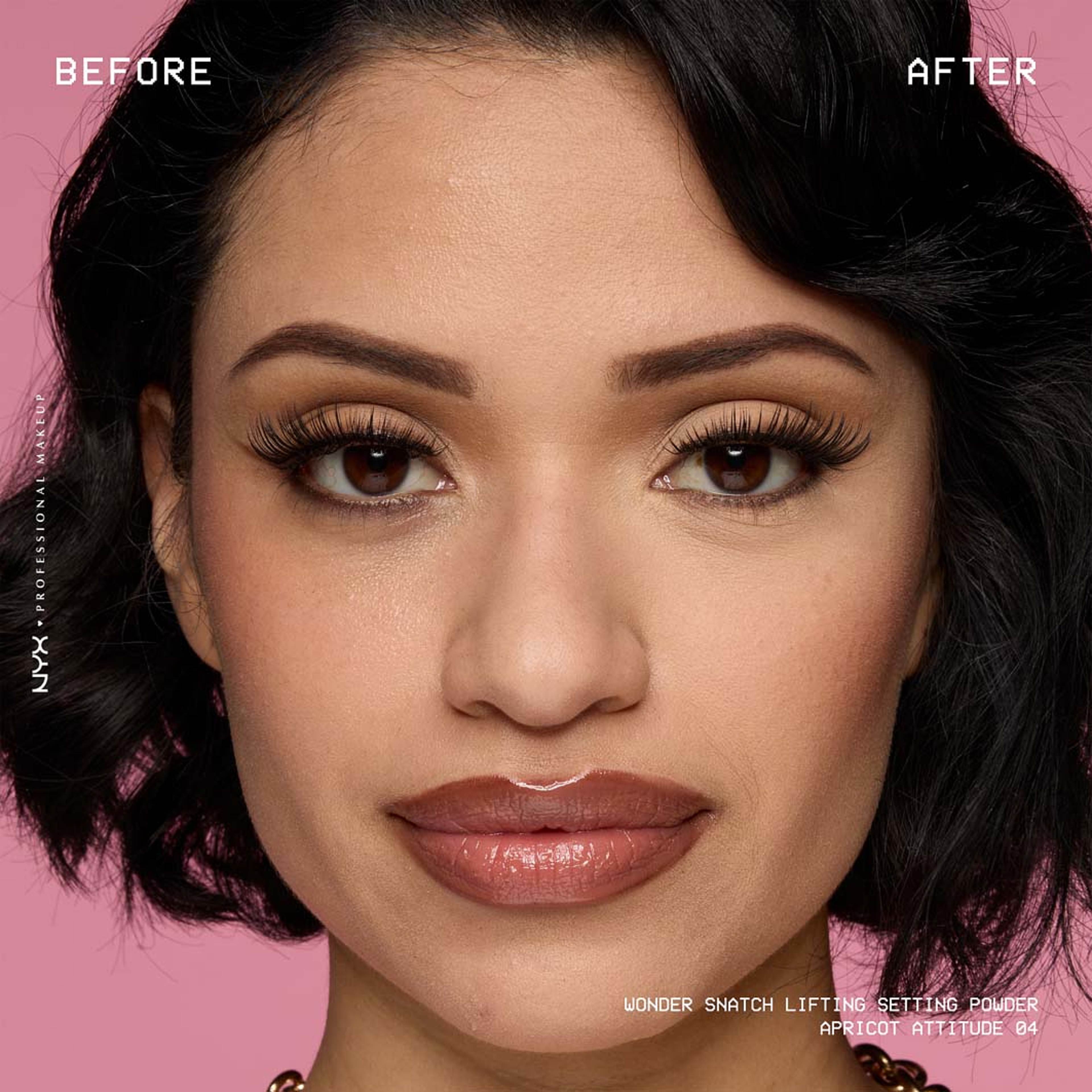 Wonder Snatch Powder, från NYX Professional Makeup, i färgen Apricot Attitude. Klicka för att öppna bilden i stort format