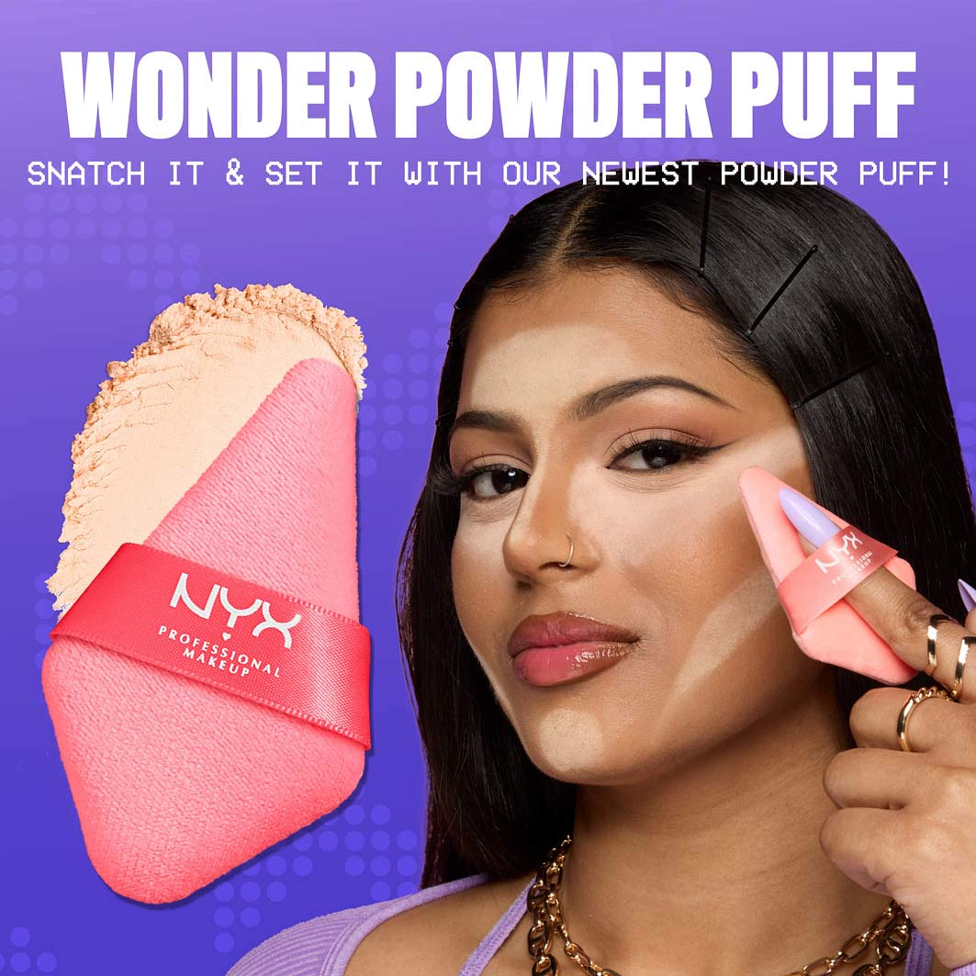 Wonder Setting Powder Puff, från NYX Professional Makeup. Klicka för att öppna bilden i stort format