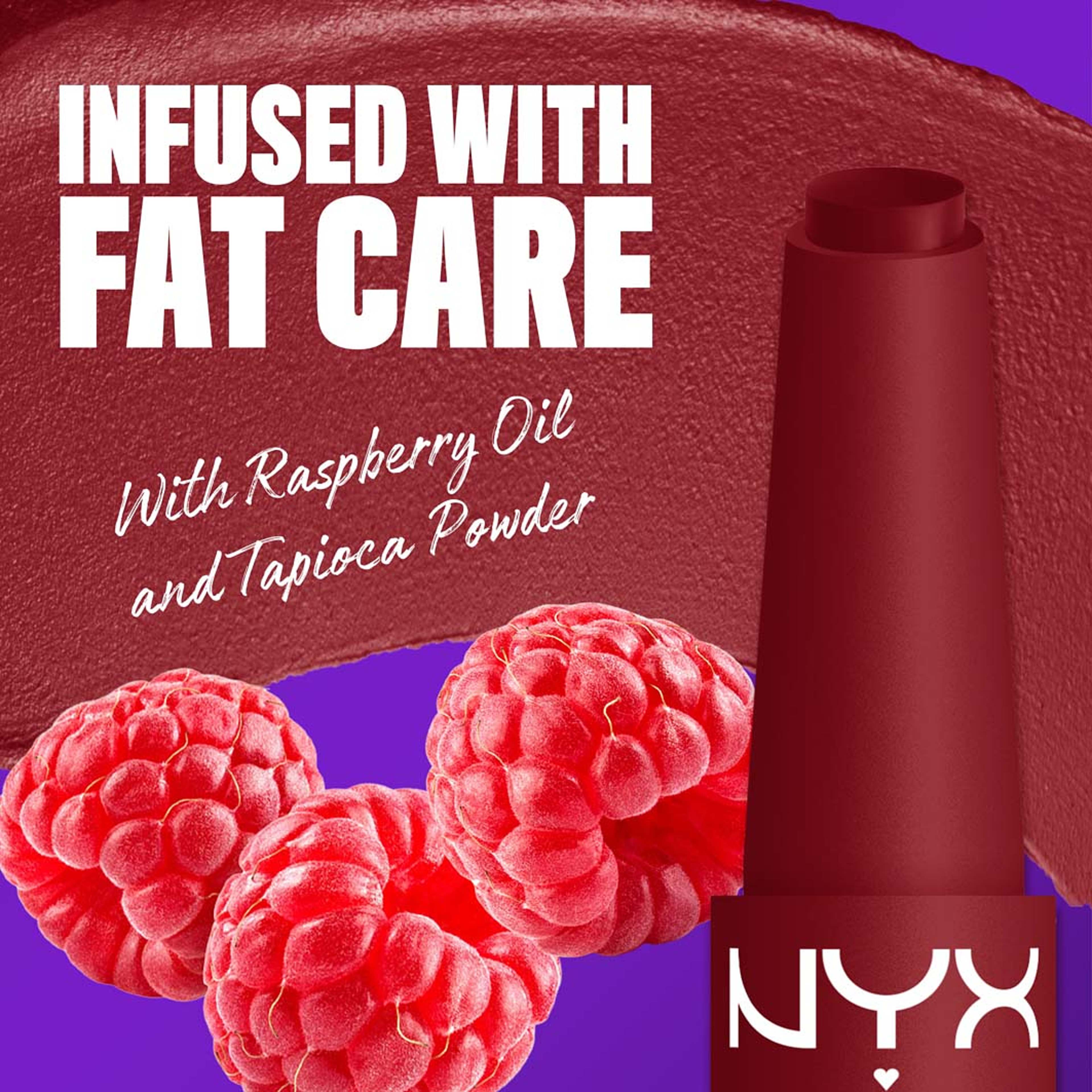 Fat Matte Slick Click Lip balm, från NYX Professional Makeup, i färgen Berry Smooth. Klicka för att öppna bilden i stort format