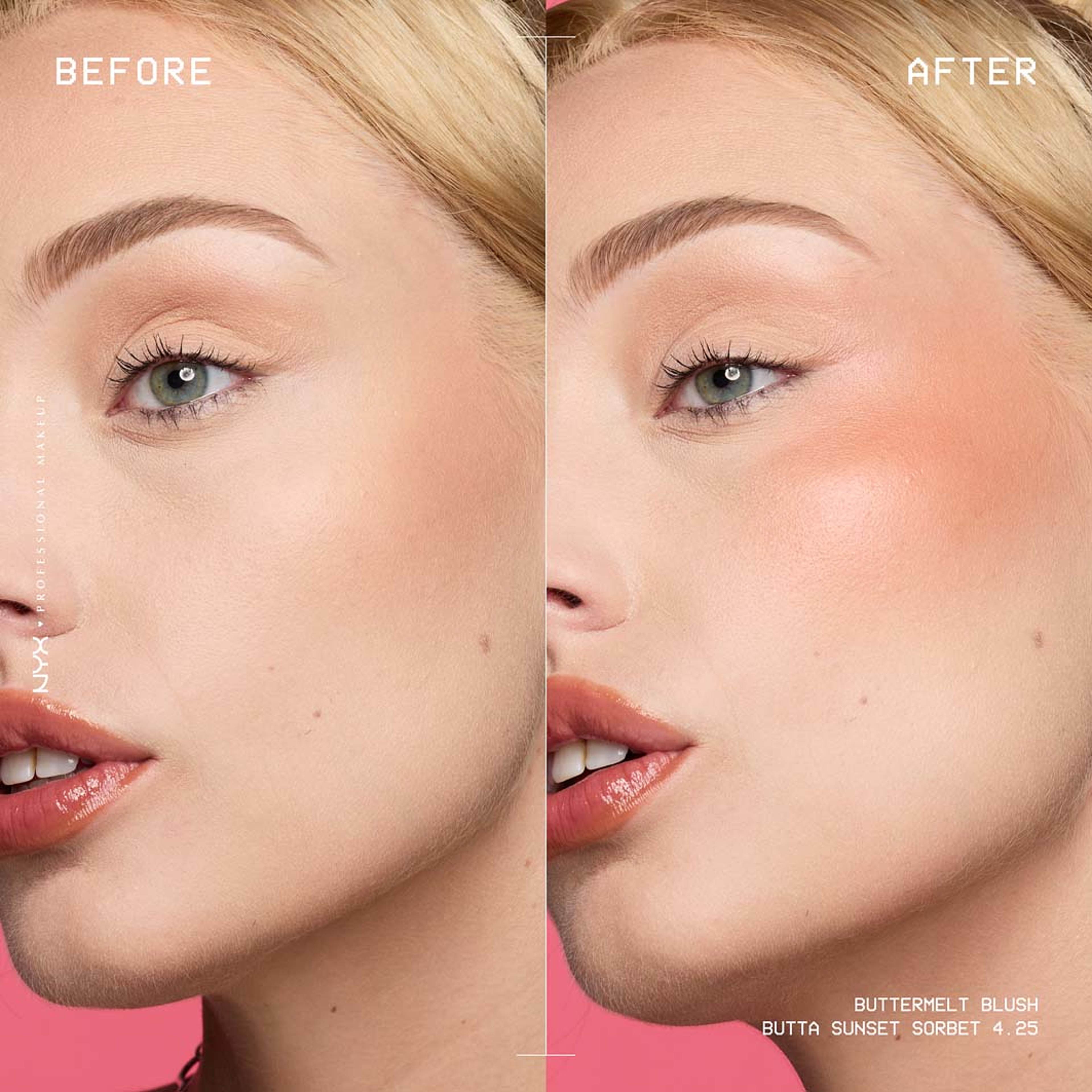 Buttermelt Blush, från NYX Professional Makeup, i färgen Sunset Sorbet. Klicka för att öppna bilden i stort format