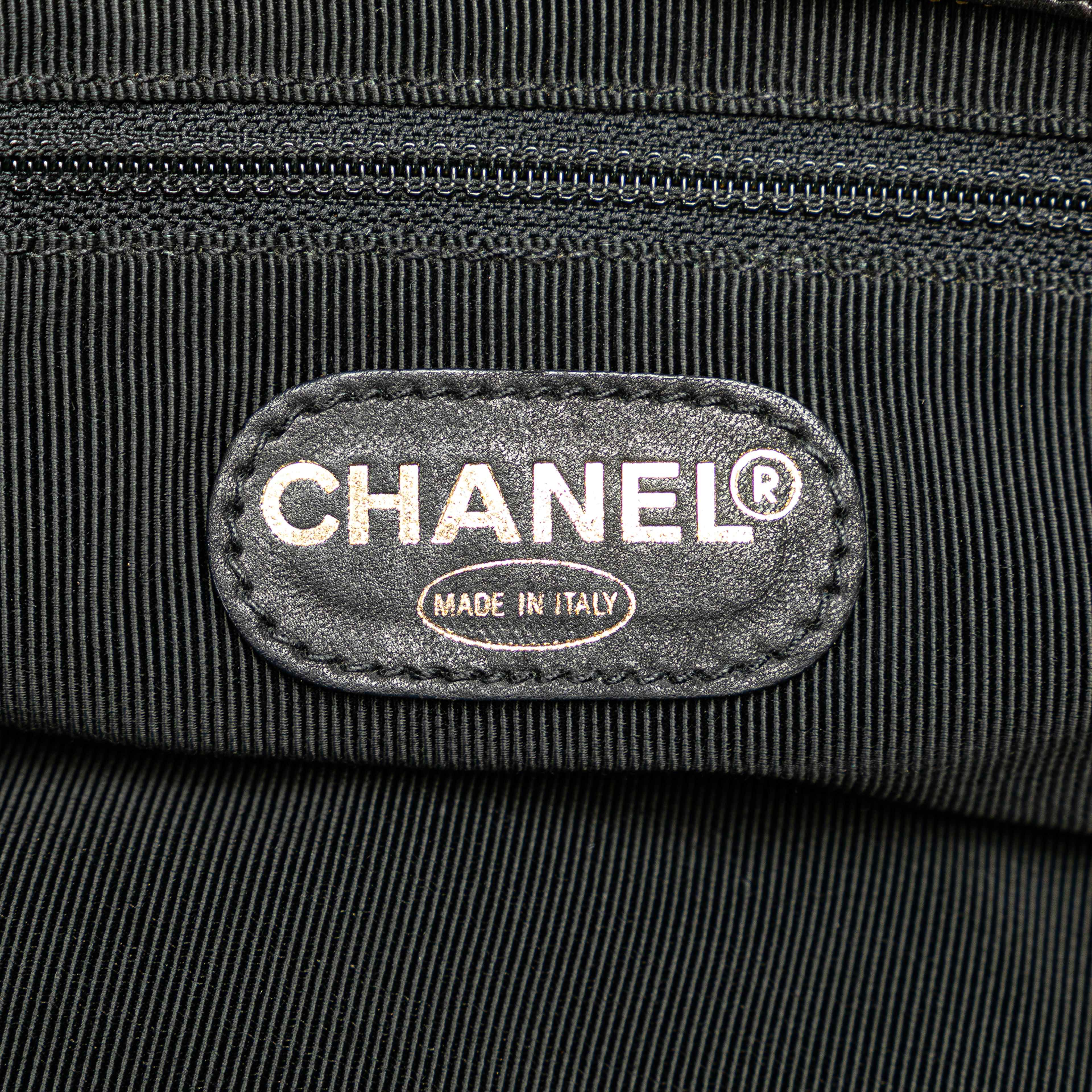 Chanel Cc Lambskin Chain Tote