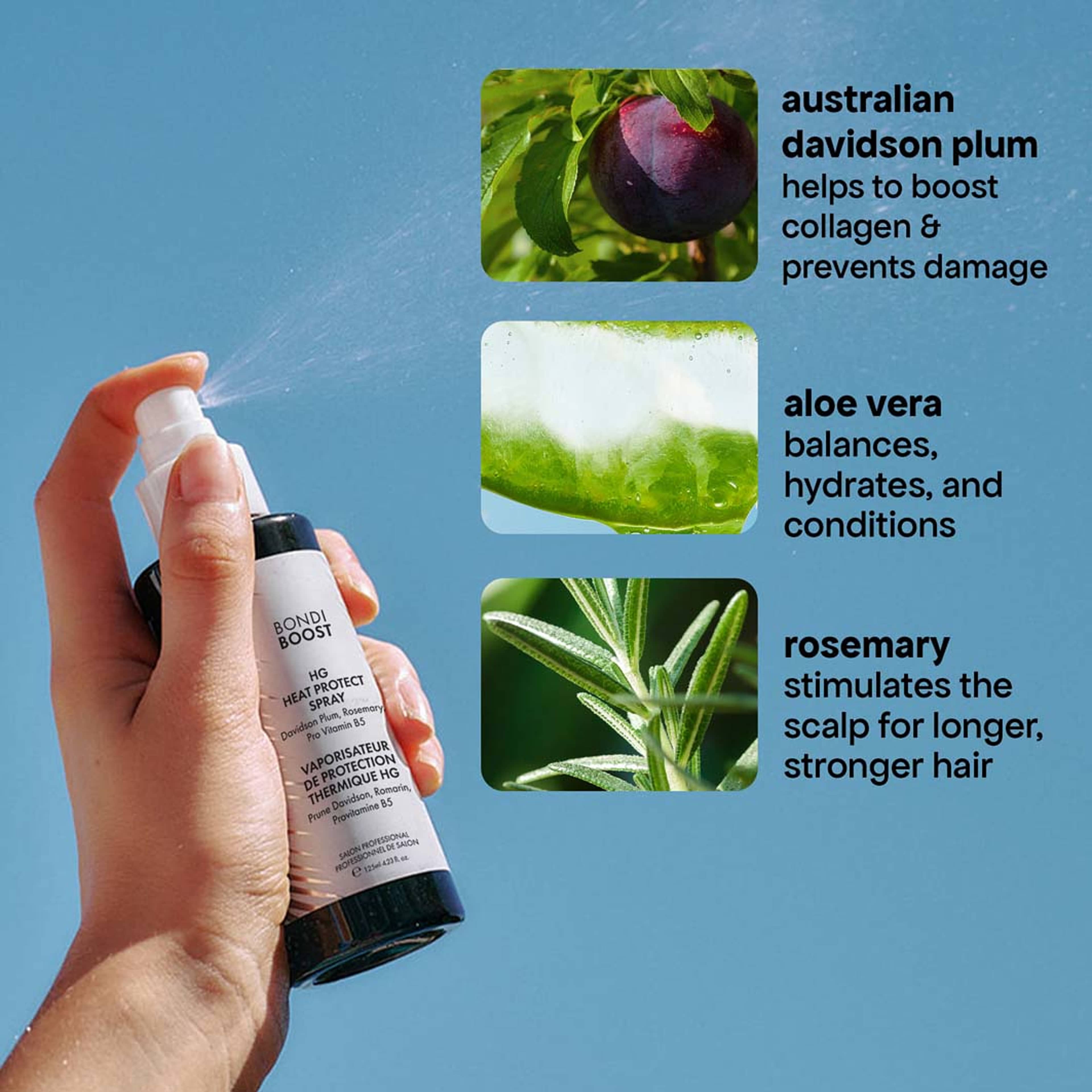 HG Heat Protect Spray, från Bondi Boost. Klicka för att öppna bilden i stort format