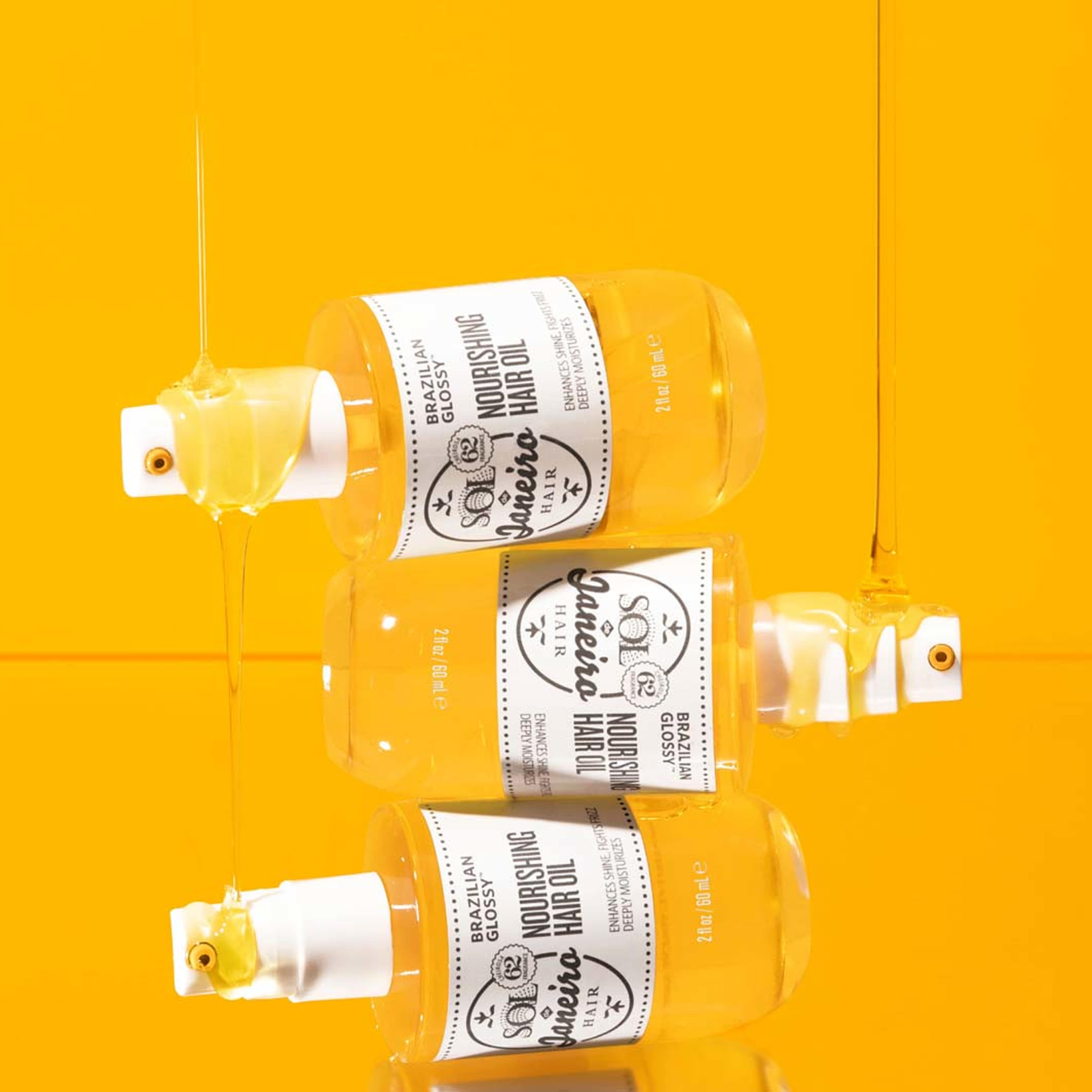Brazilian Glossy Nourishing Hair Oil, från Sol de Janeiro. Klicka för att öppna bilden i stort format
