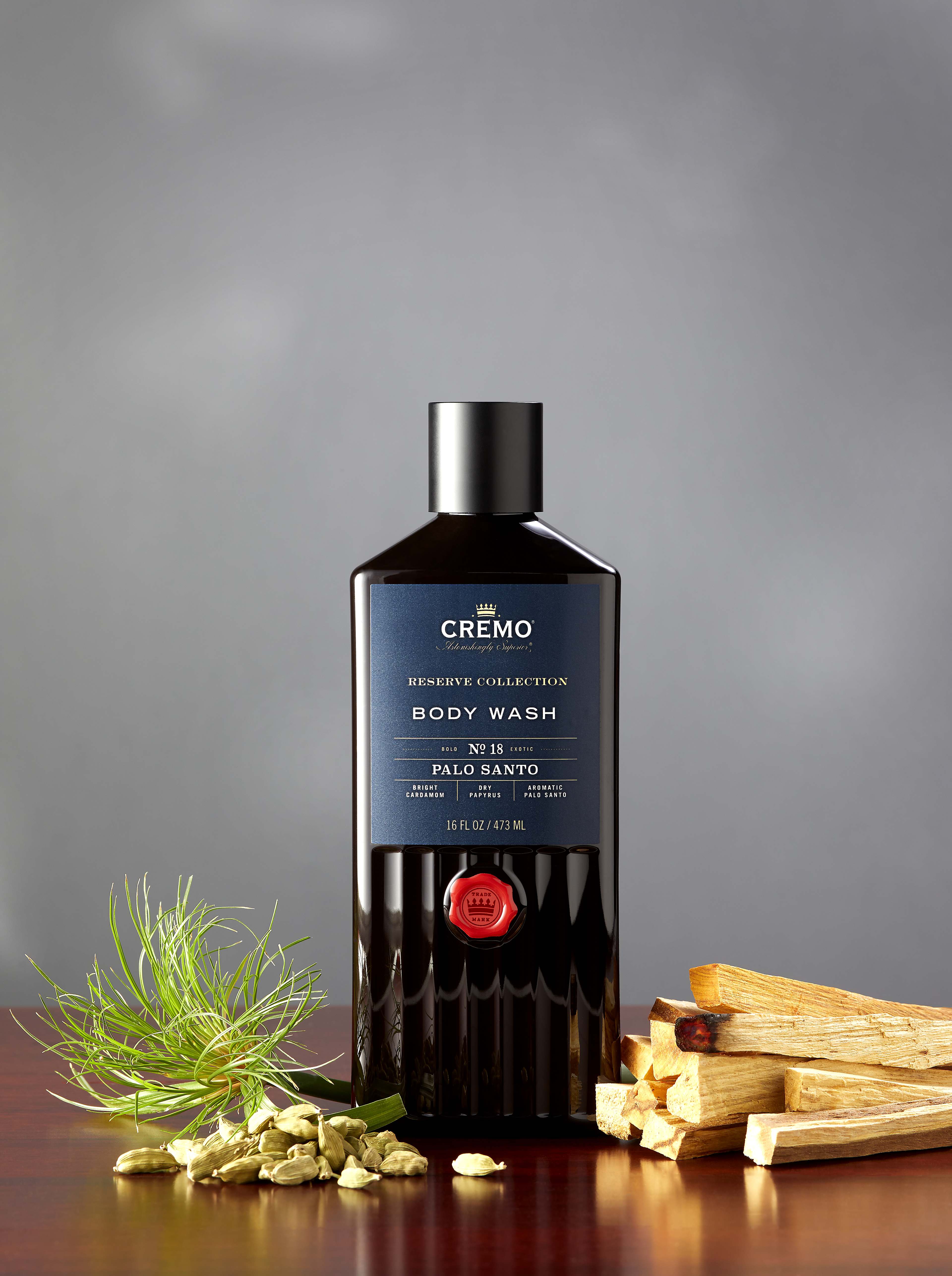 Palo Santo (Reserve Collection) Body Wash, från Cremo. Klicka för att öppna bilden i stort format