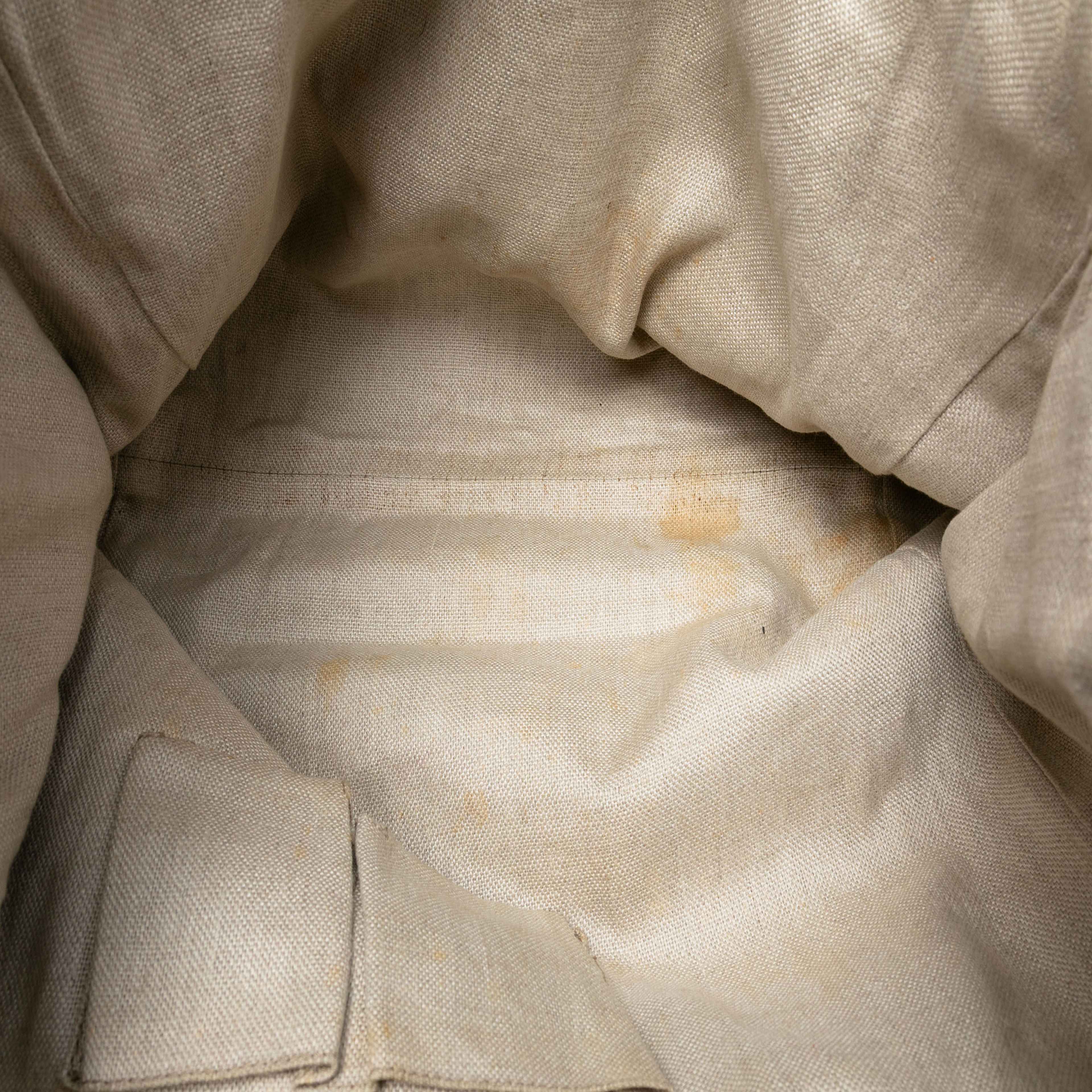 Gucci Large Leather Icon Bit Zip Tote, från Luxclusif, i färgen blue. Klicka för att öppna bilden i stort format