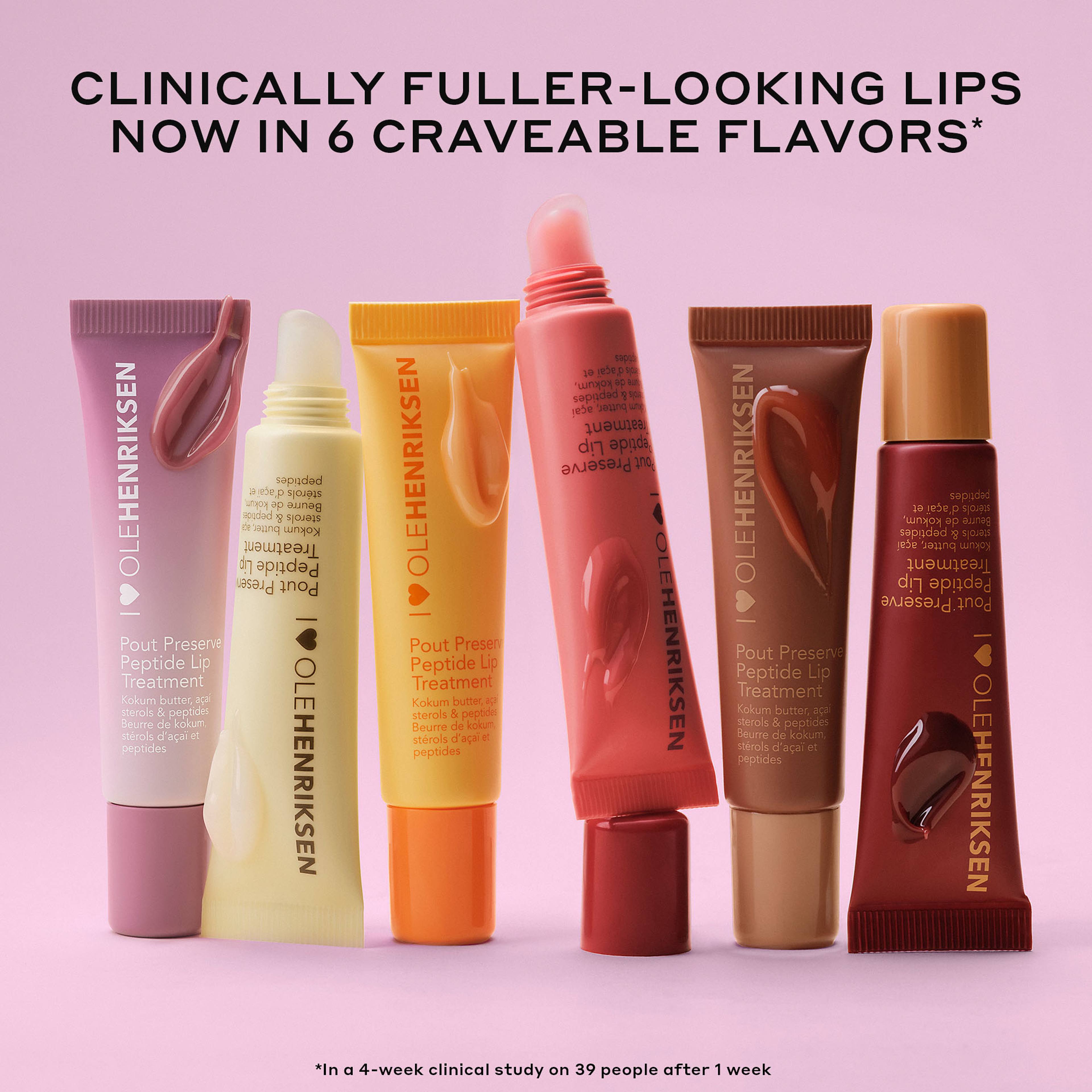 Pout Preserve Lip Treatment, från Ole Henriksen, i färgen Sweet Macaron. Klicka för att öppna bilden i stort format