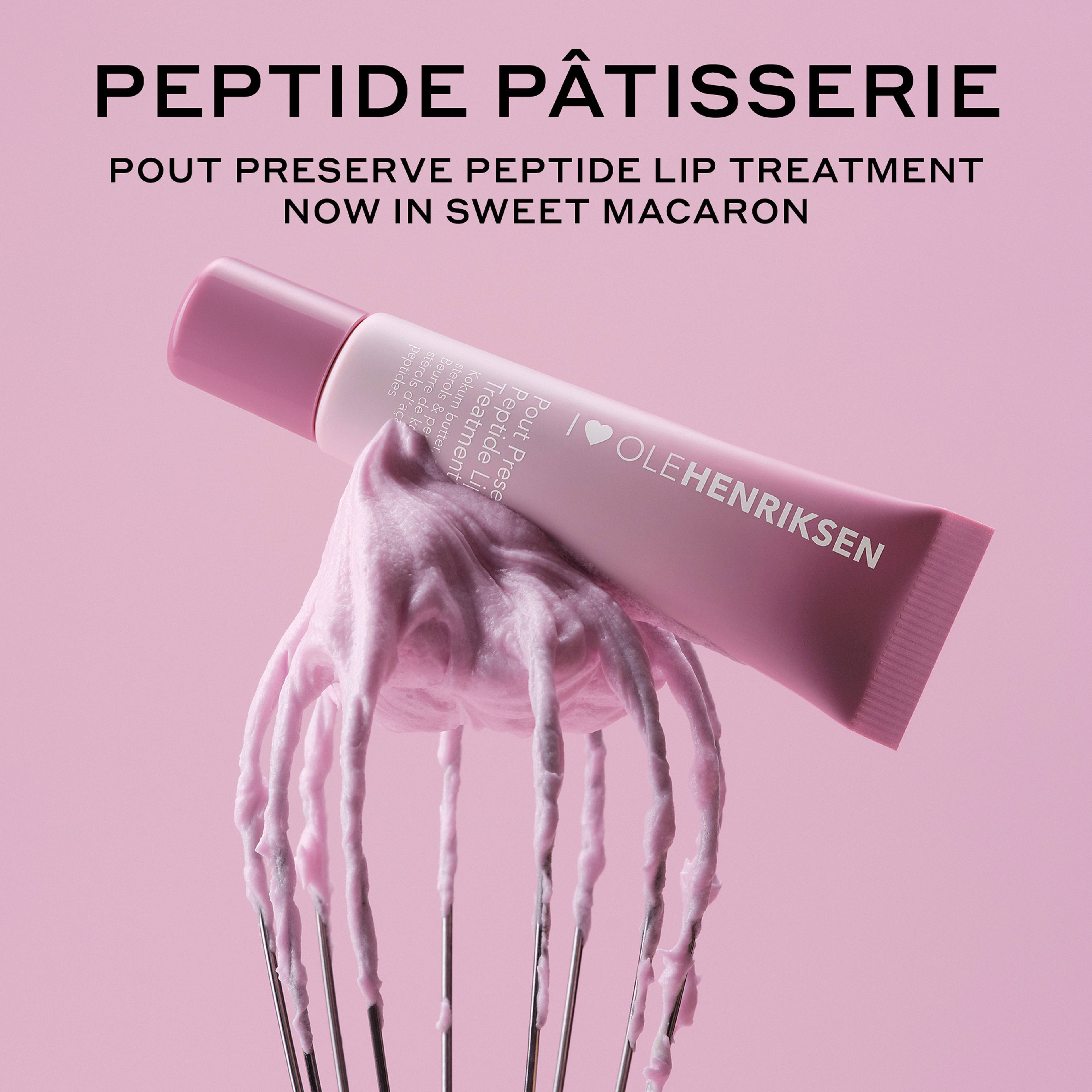 Pout Preserve Lip Treatment, från Ole Henriksen, i färgen Sweet Macaron. Klicka för att öppna bilden i stort format
