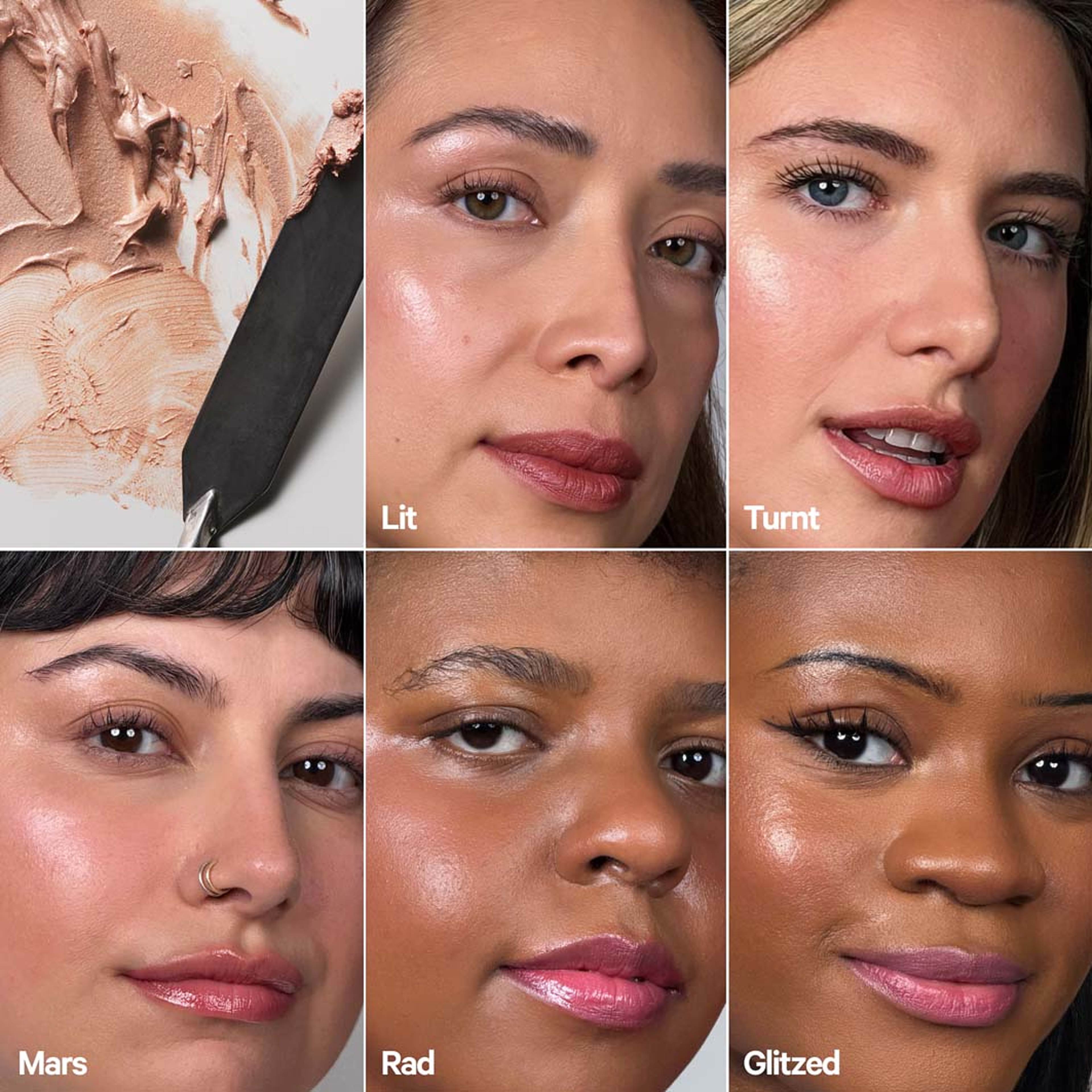 Highlighter Stick, från Milk Makeup, i färgen Glitzed. Klicka för att öppna bilden i stort format