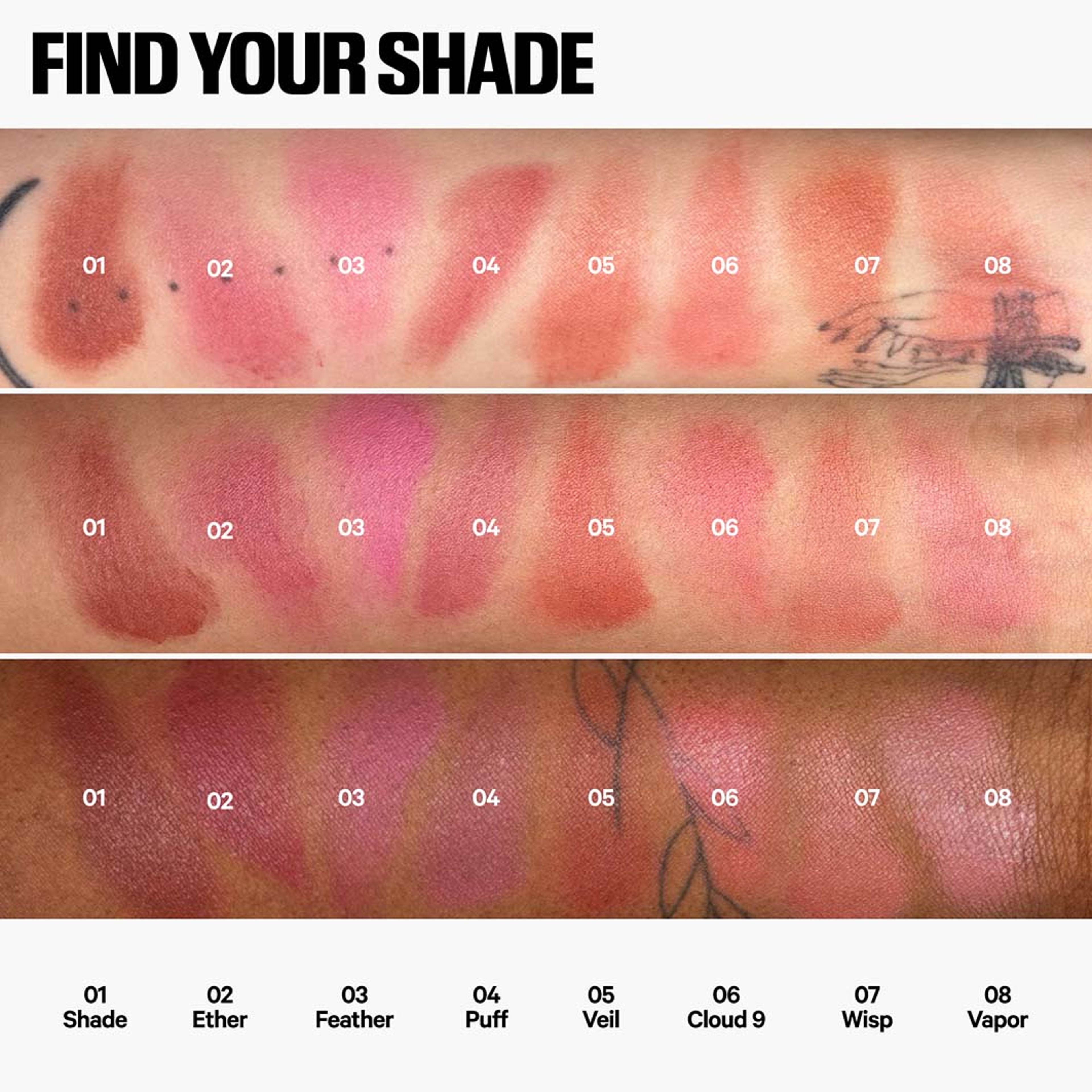 Lip + Cheek Blur Stick, från Milk Makeup, i färgen Vapor. Klicka för att öppna bilden i stort format