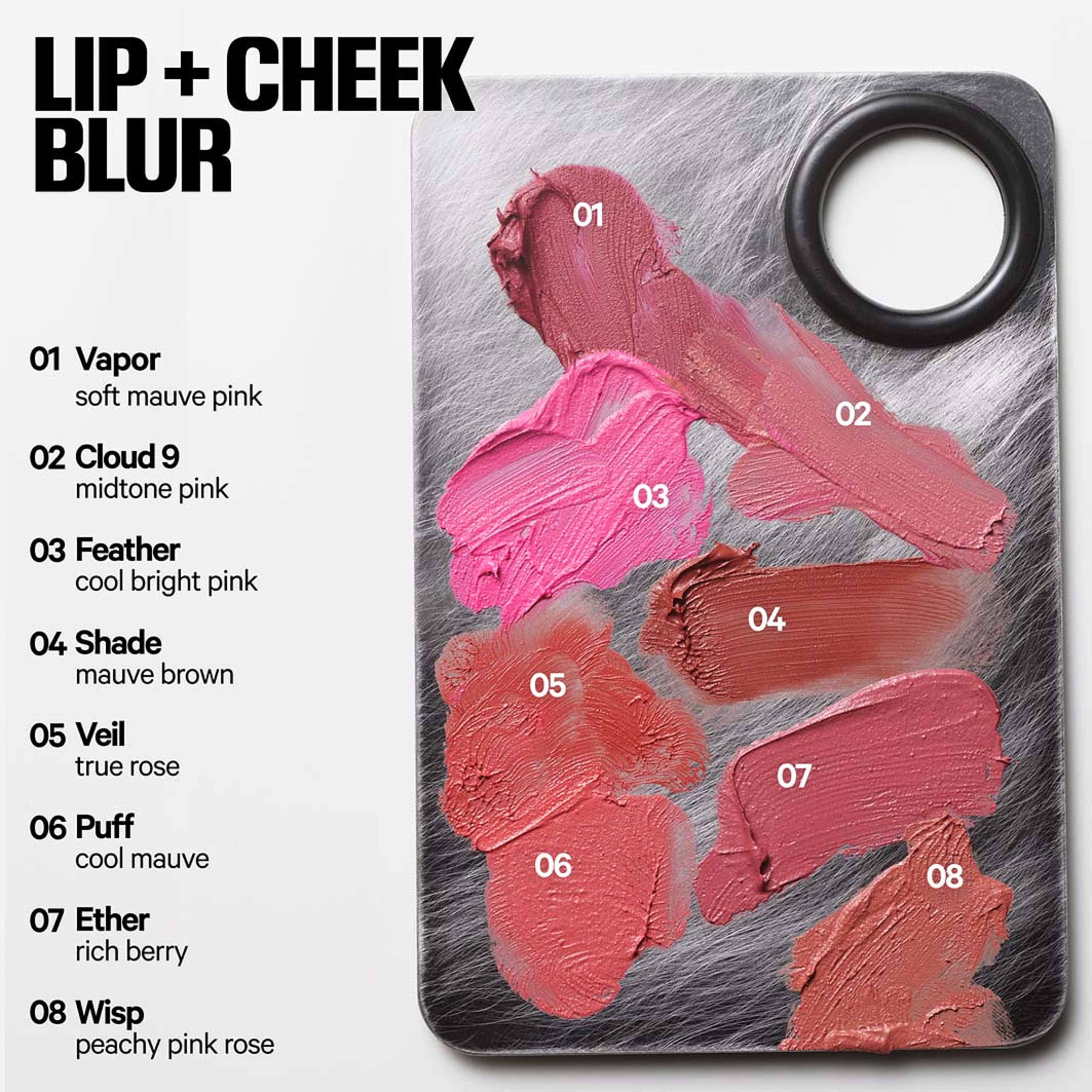 Lip + Cheek Blur Stick, från Milk Makeup, i färgen Vapor. Klicka för att öppna bilden i stort format