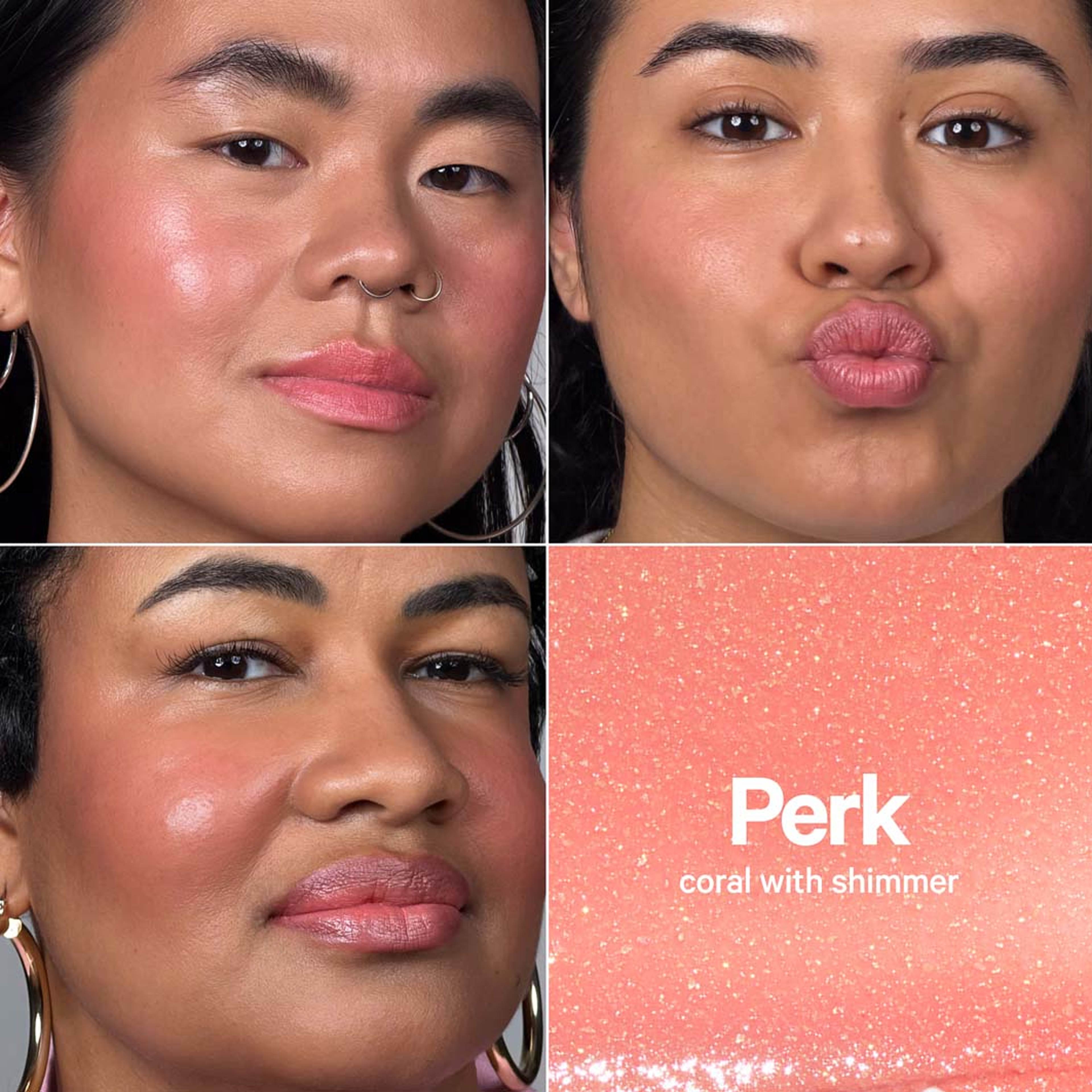 Lip + Cheek Stick, från Milk Makeup, i färgen Perk. Klicka för att öppna bilden i stort format