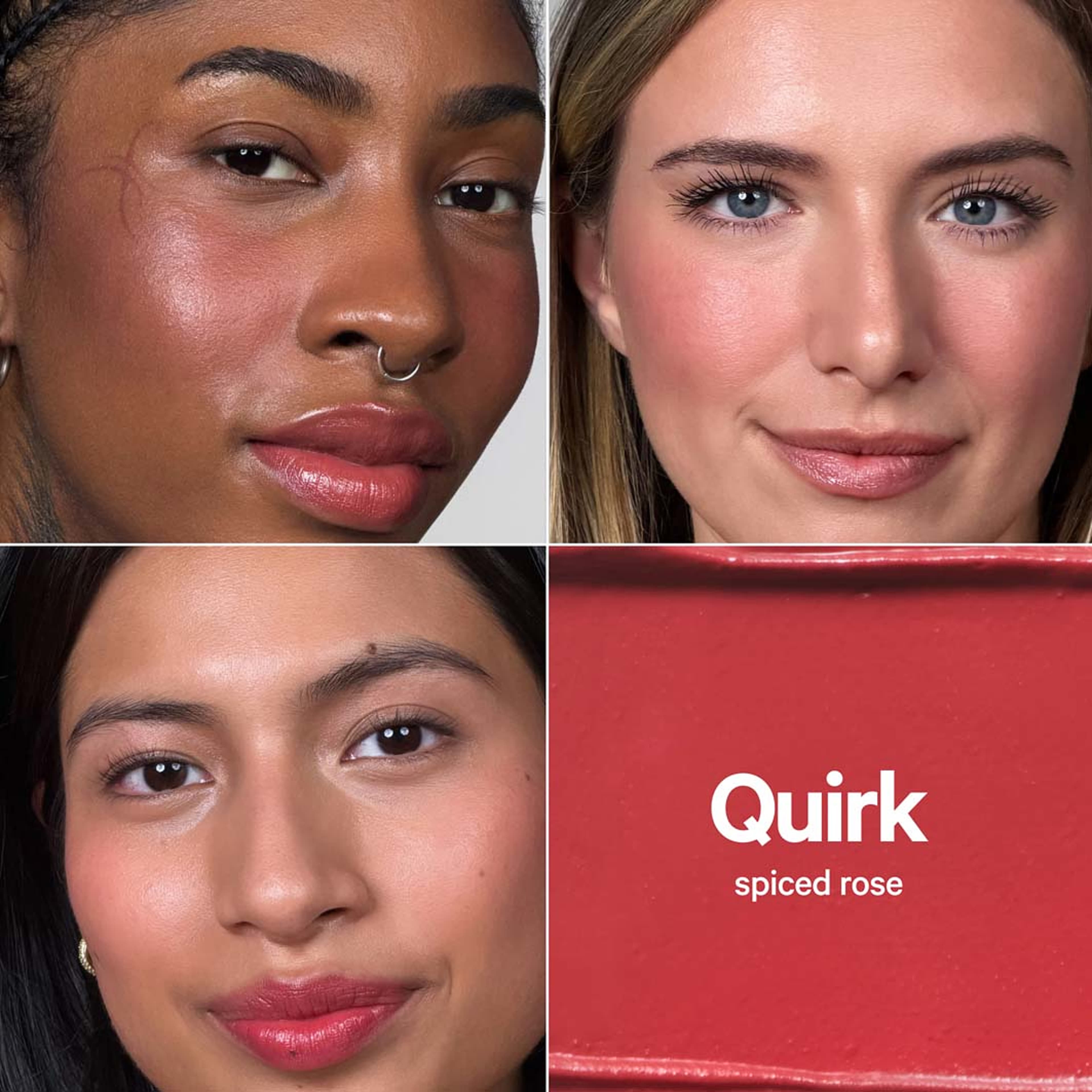 Lip + Cheek Stick, från Milk Makeup, i färgen Quirk. Klicka för att öppna bilden i stort format