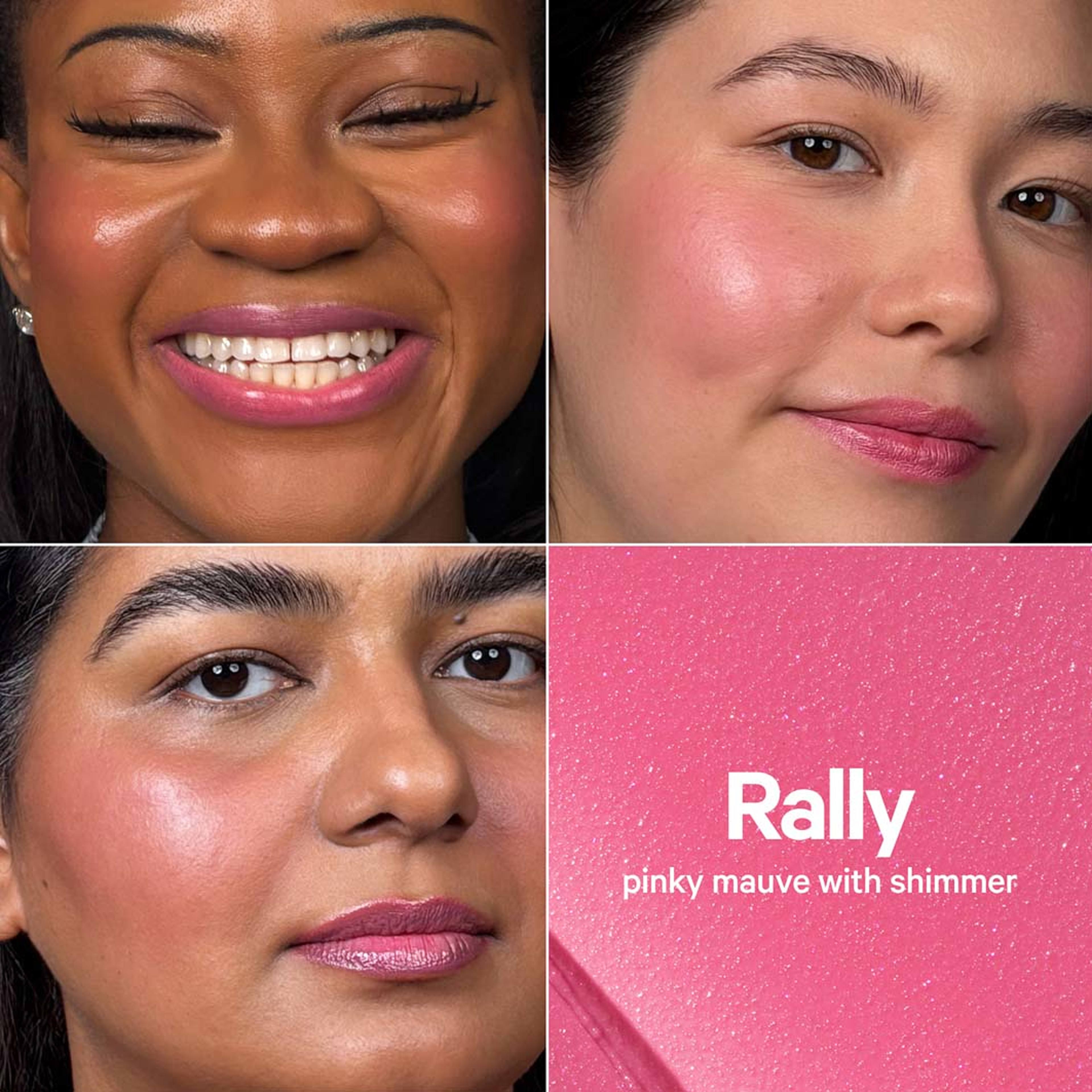Lip + Cheek Stick, från Milk Makeup, i färgen Rally. Klicka för att öppna bilden i stort format