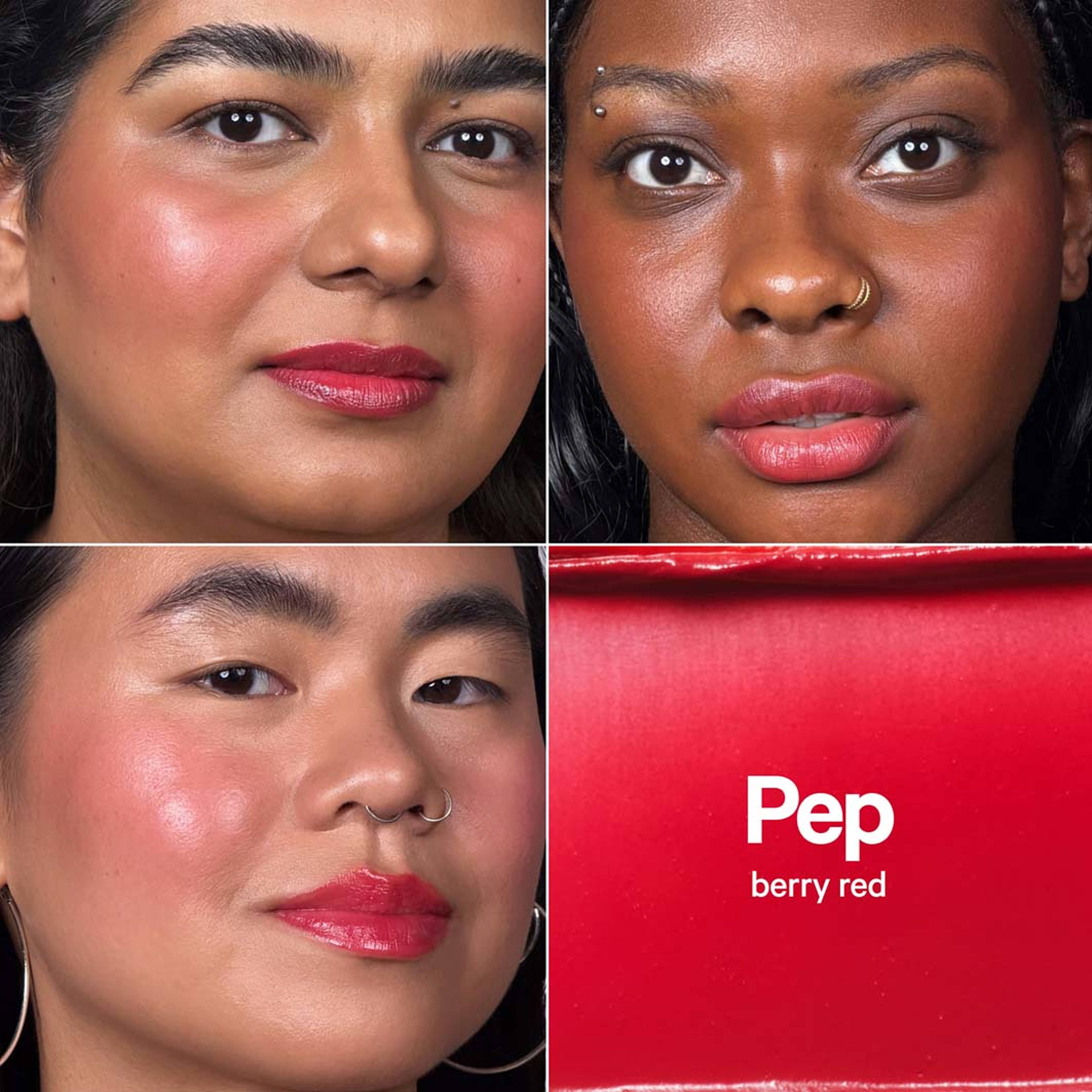 Lip + Cheek Stick, från Milk Makeup, i färgen Pep. Klicka för att öppna bilden i stort format