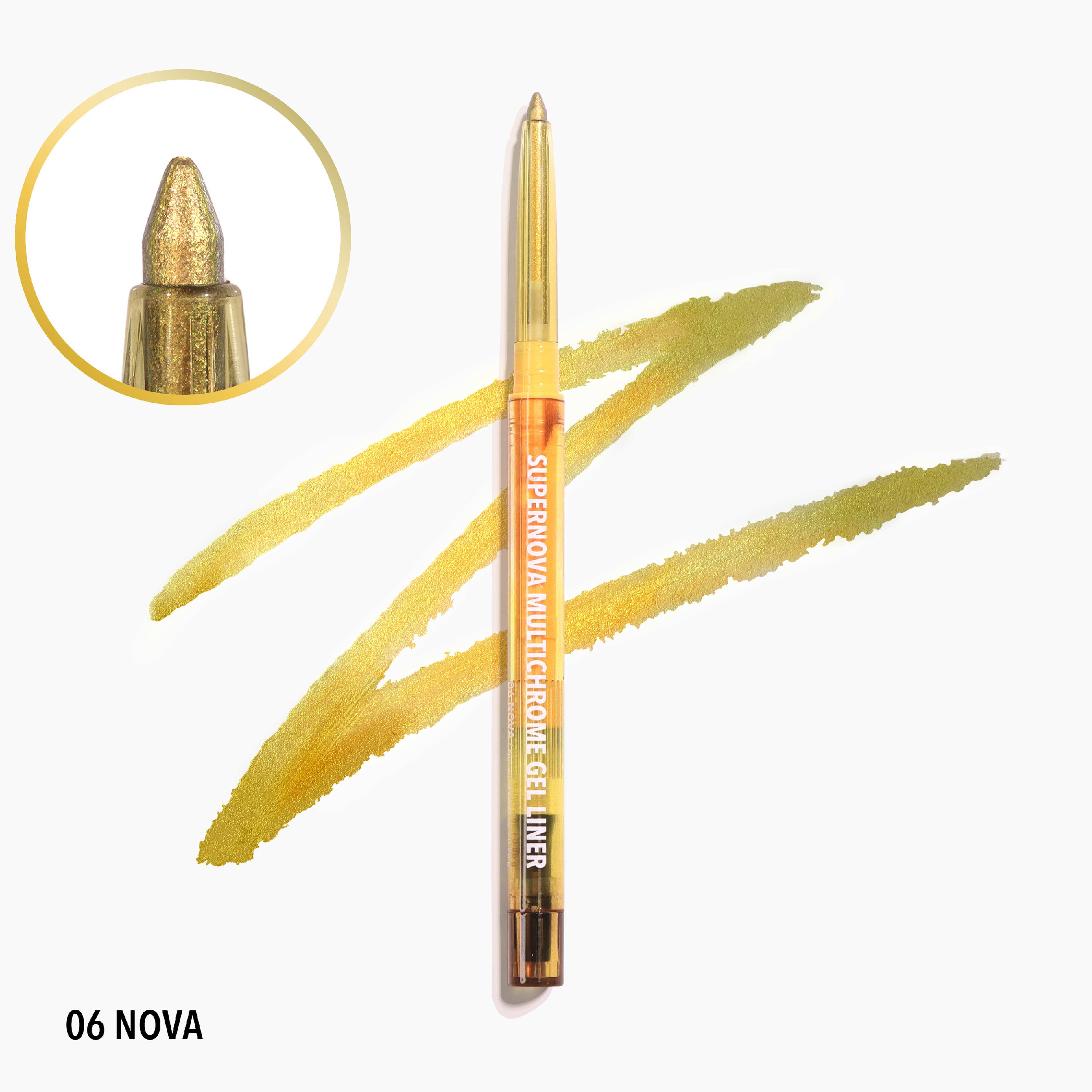 Supernova Multichrome Gel Liner, från MOIRA, i färgen Nova. Klicka för att öppna bilden i stort format