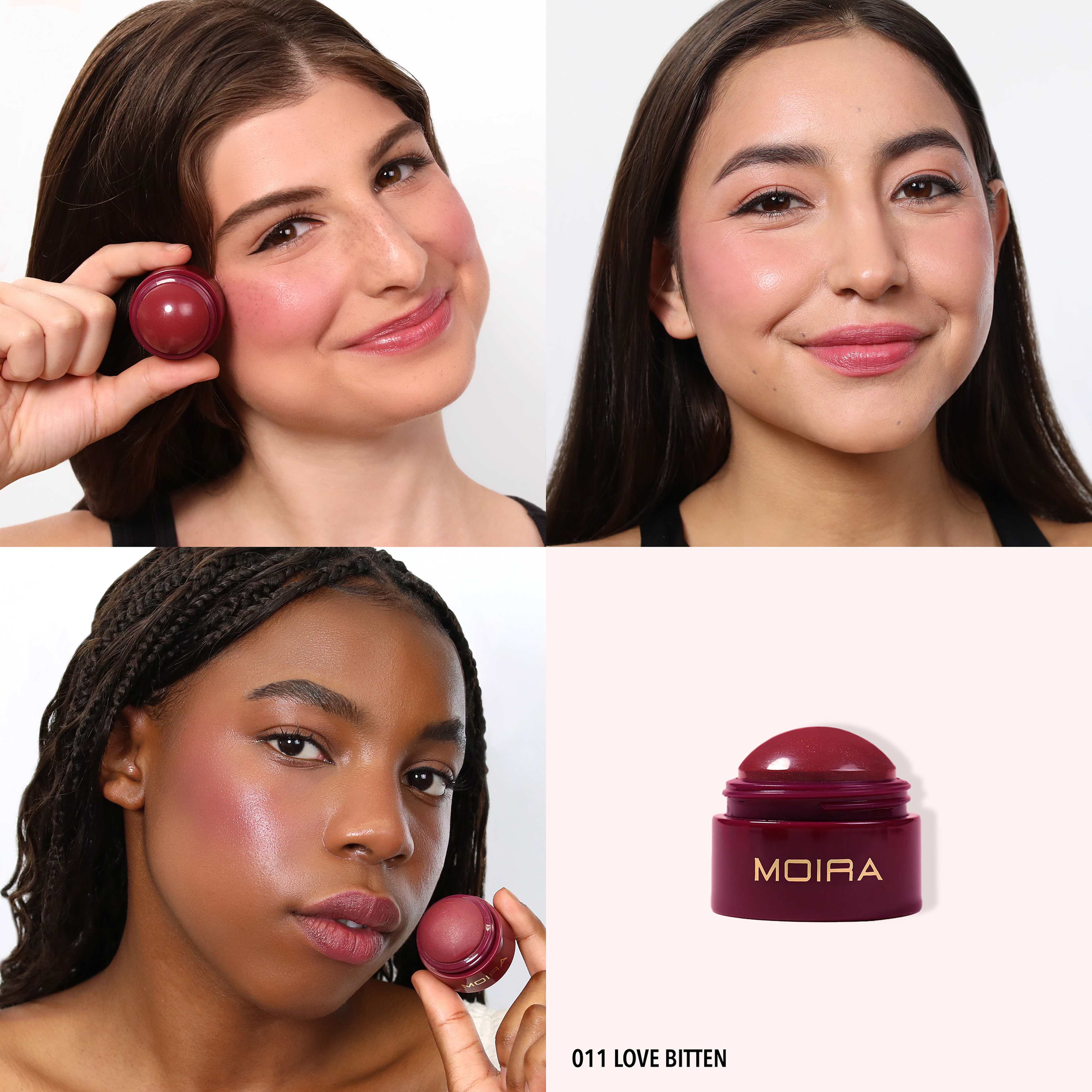 Soft Blush Balm, från MOIRA, i färgen Love Bitten. Klicka för att öppna bilden i stort format