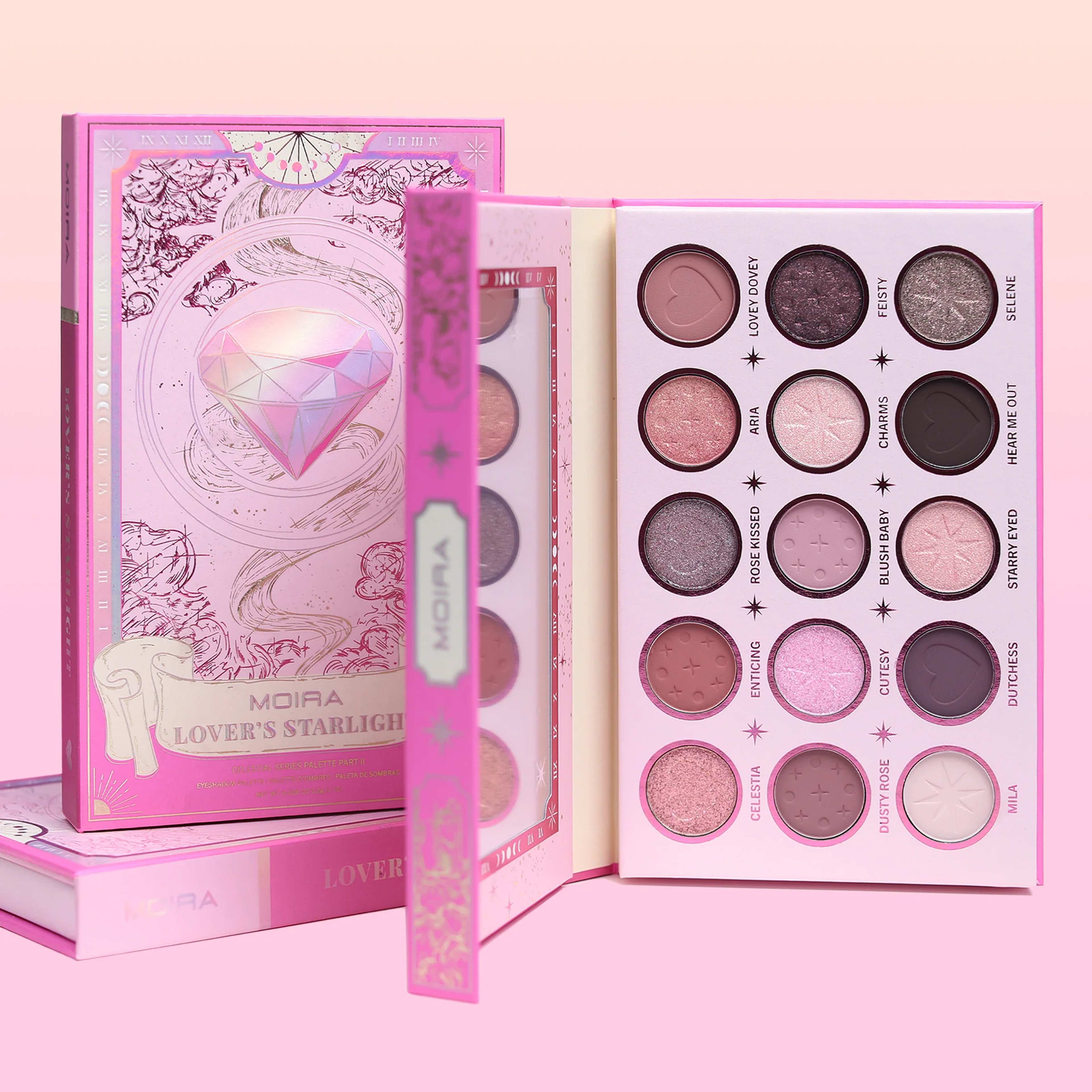 Lover's Starlight Eyeshadow Palette, från MOIRA.