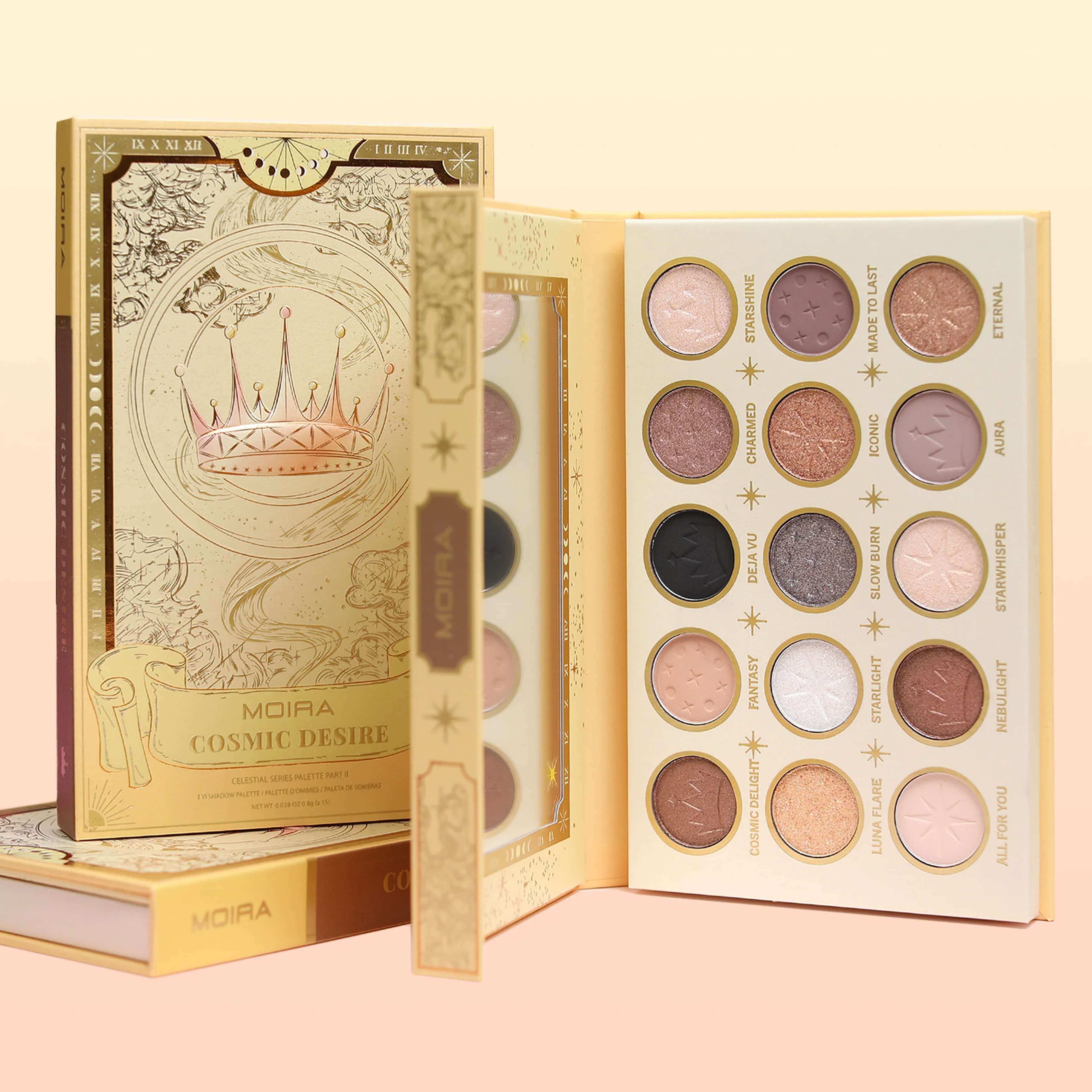 Cosmic Desire Eyeshadow Palette, från MOIRA. Klicka för att öppna bilden i stort format