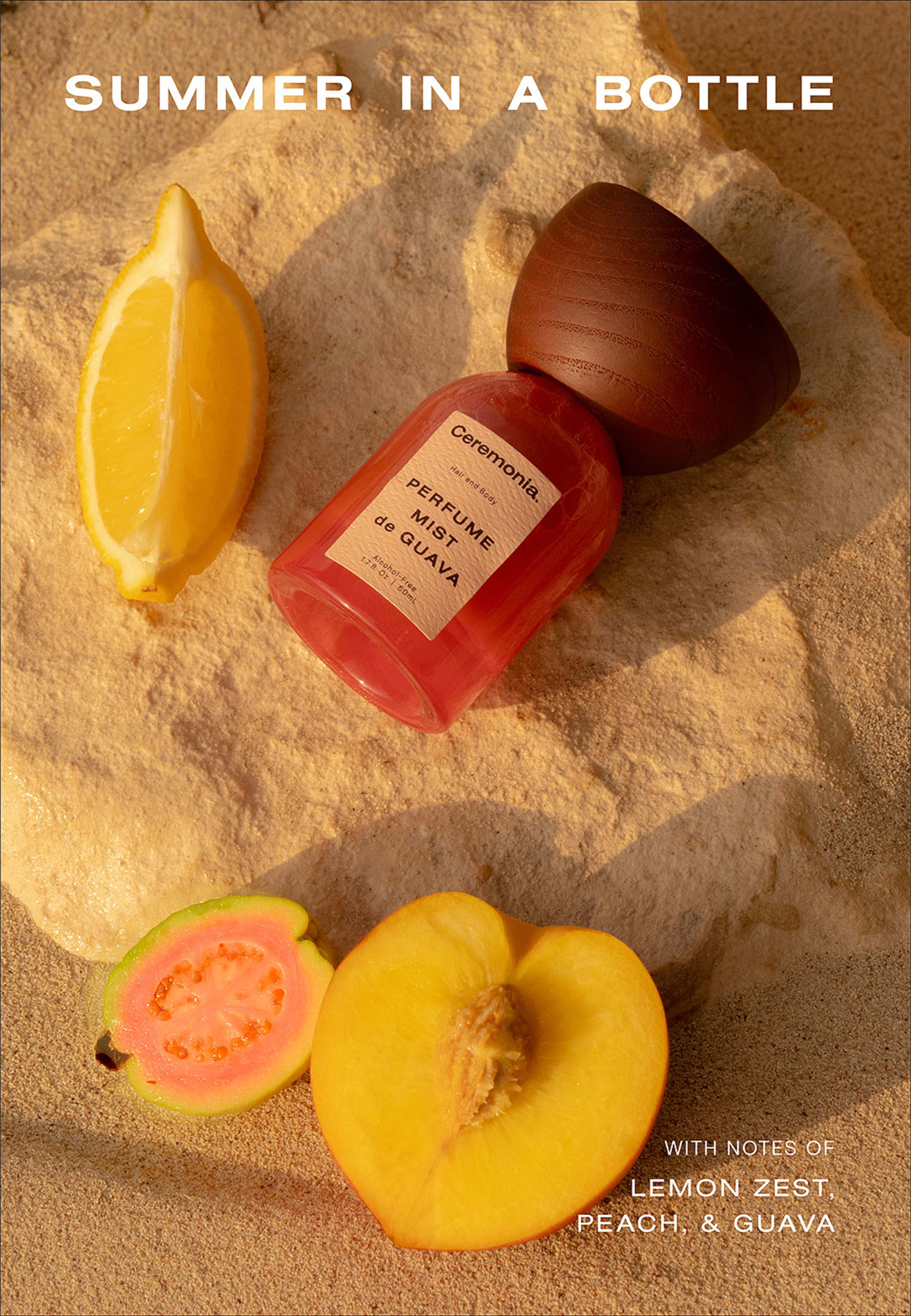 Perfume Mist de Guava, från Ceremonia. Klicka för att öppna bilden i stort format